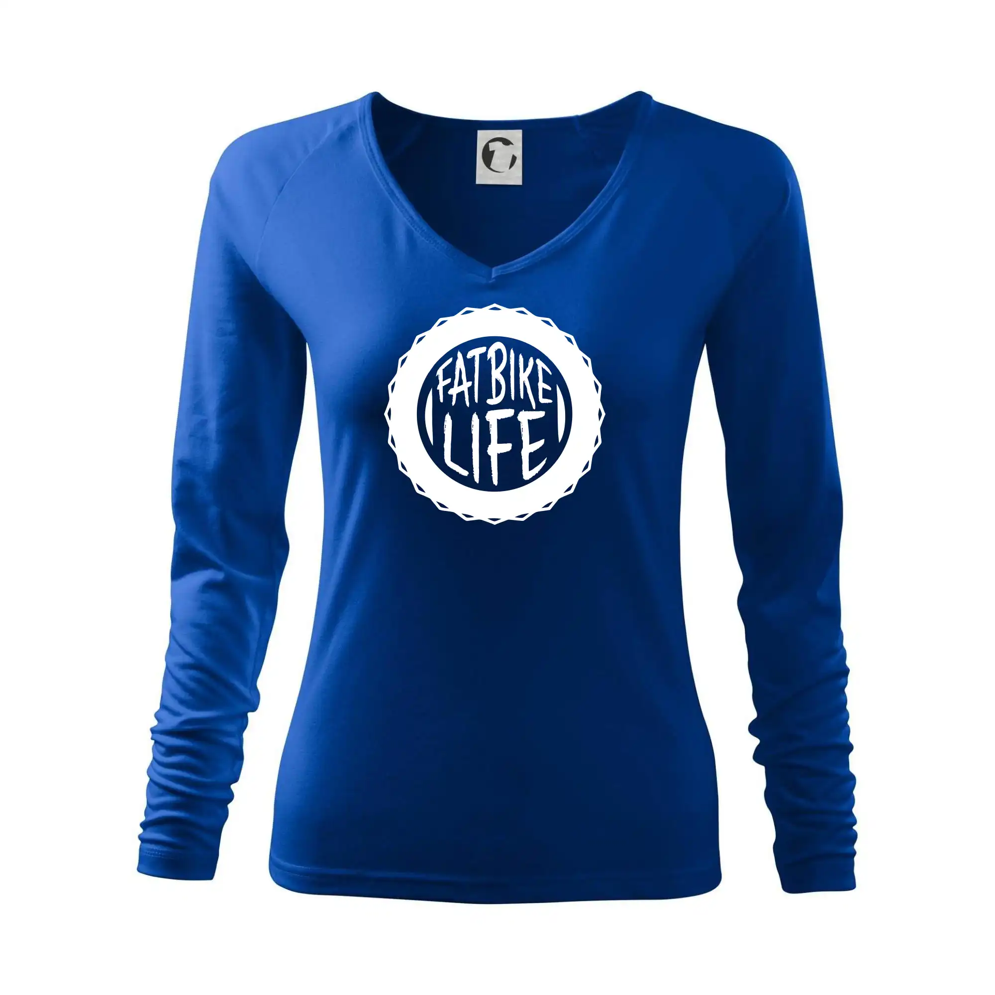 Tričko ako darček pre cyklistu - Fatbike life - Tričko dámske Elegance