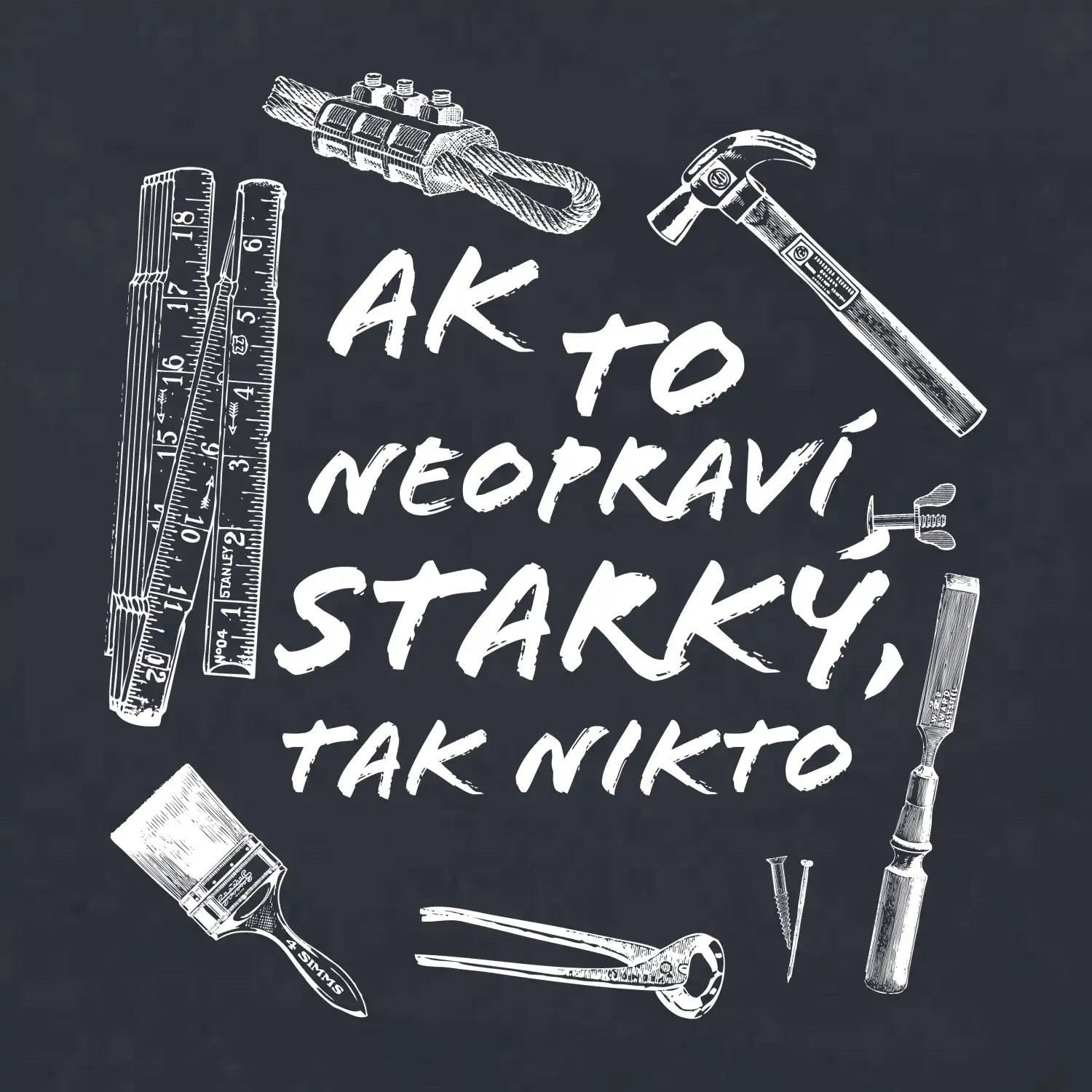 Ak to neopraví STARKÝ tak nikto čiernobiely