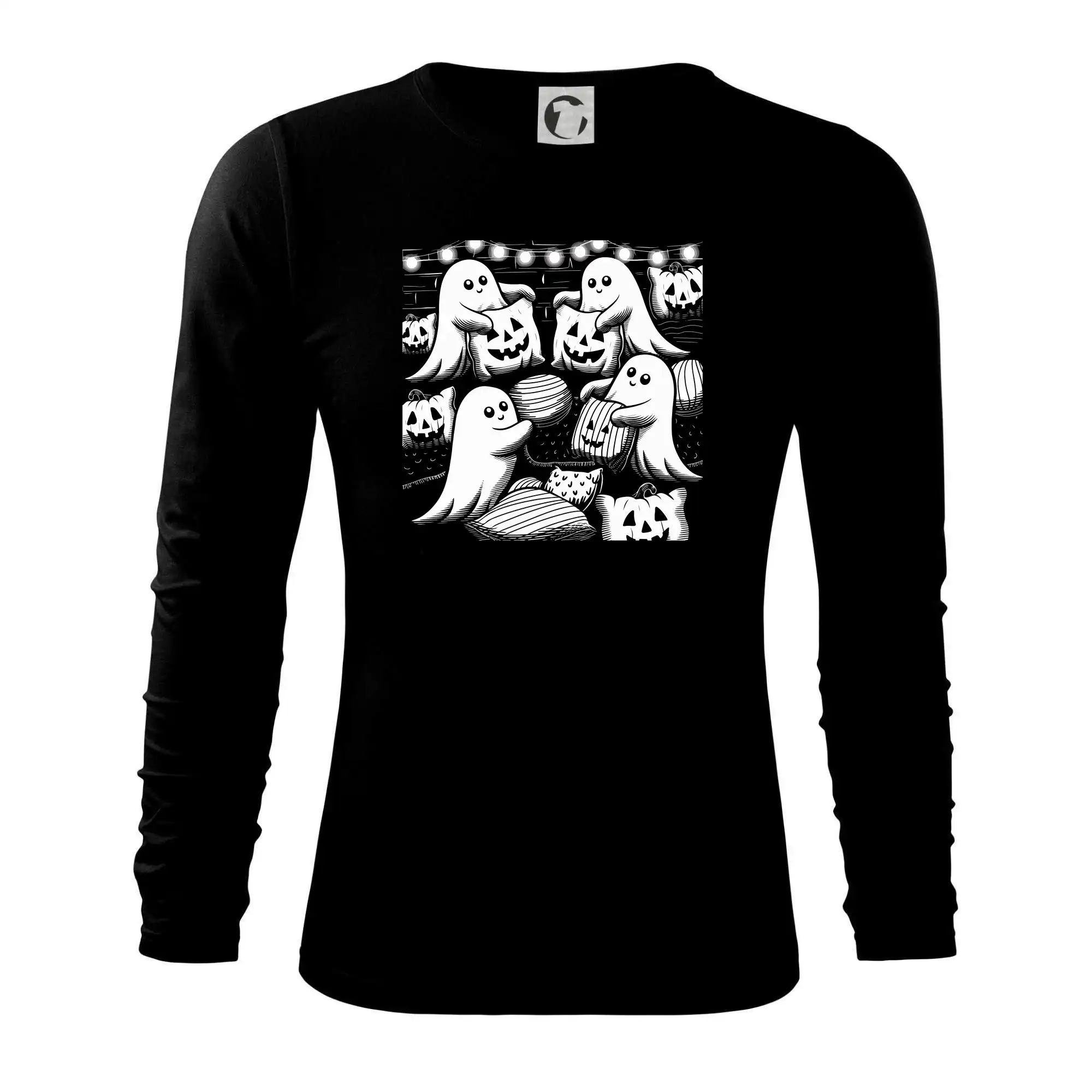 Grafické tričká - Bubáky vankúše - Tričko s dlhým rukávom FIT-T long sleeve