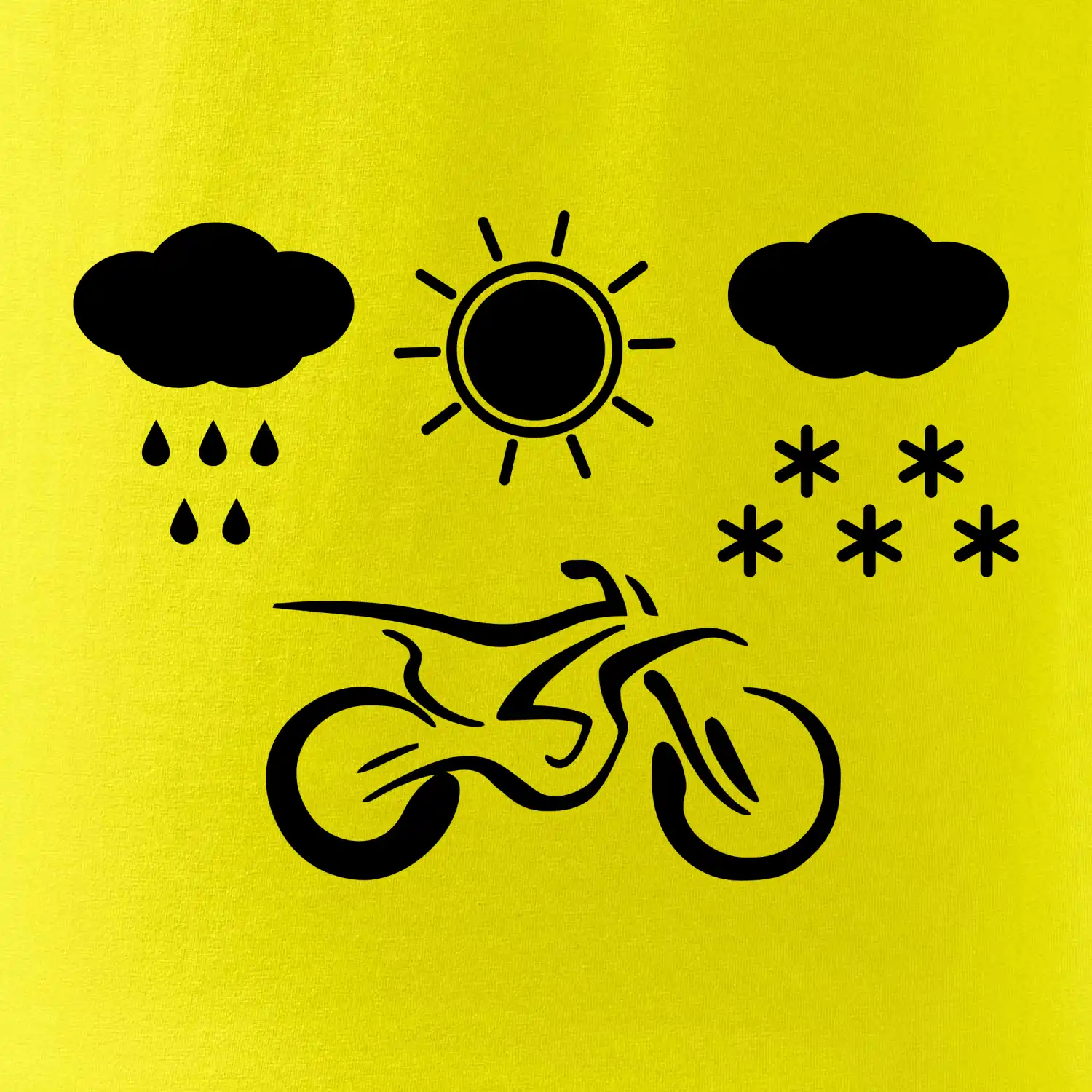 Motorkář za každého počasí - enduro