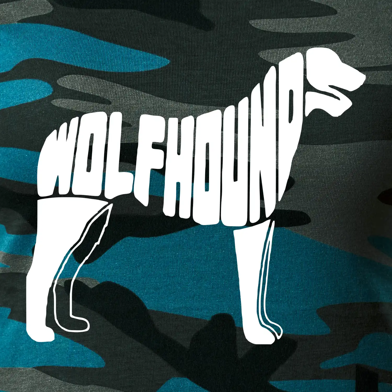 Vlkodav nápis v těle