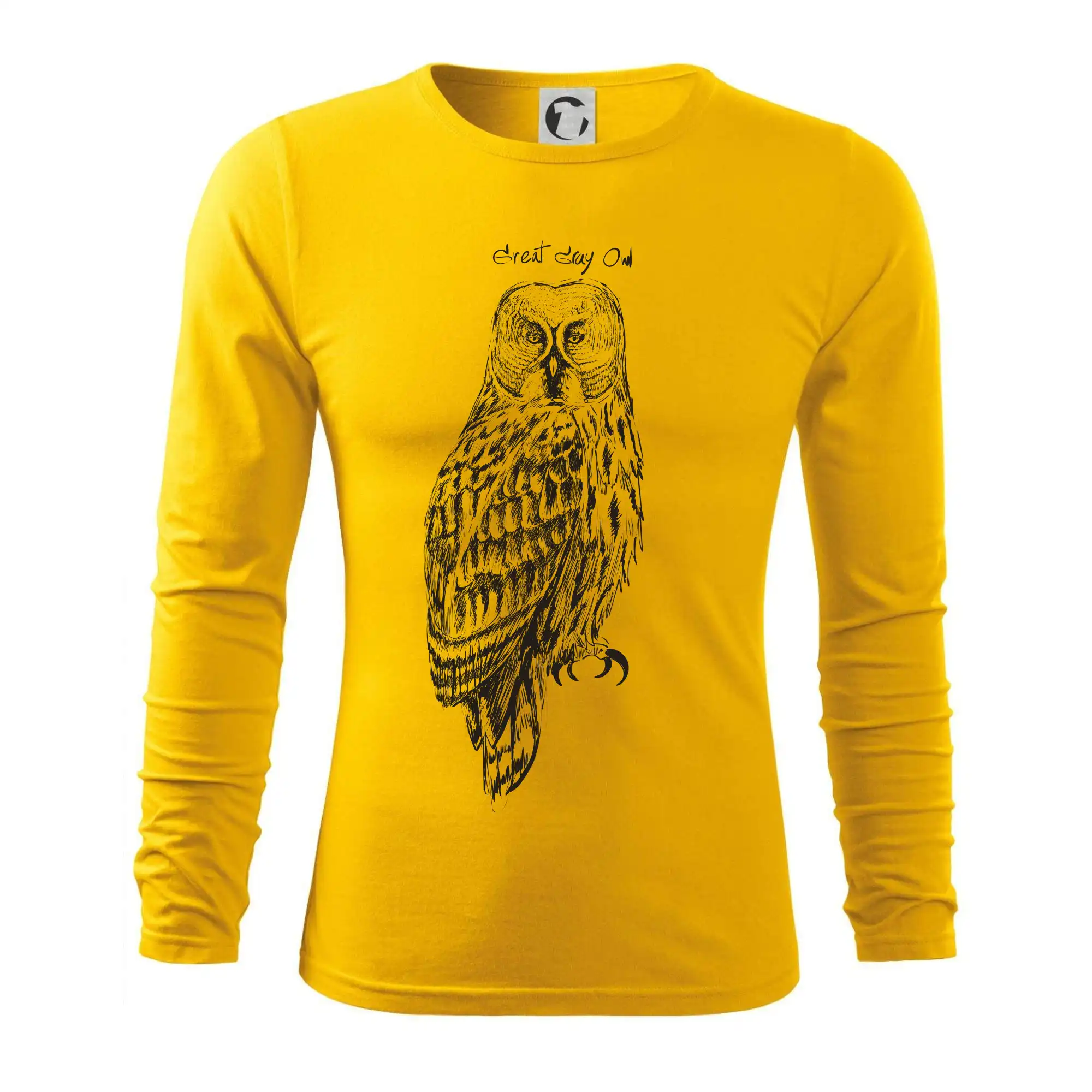 Puštík vousatý great gray owl