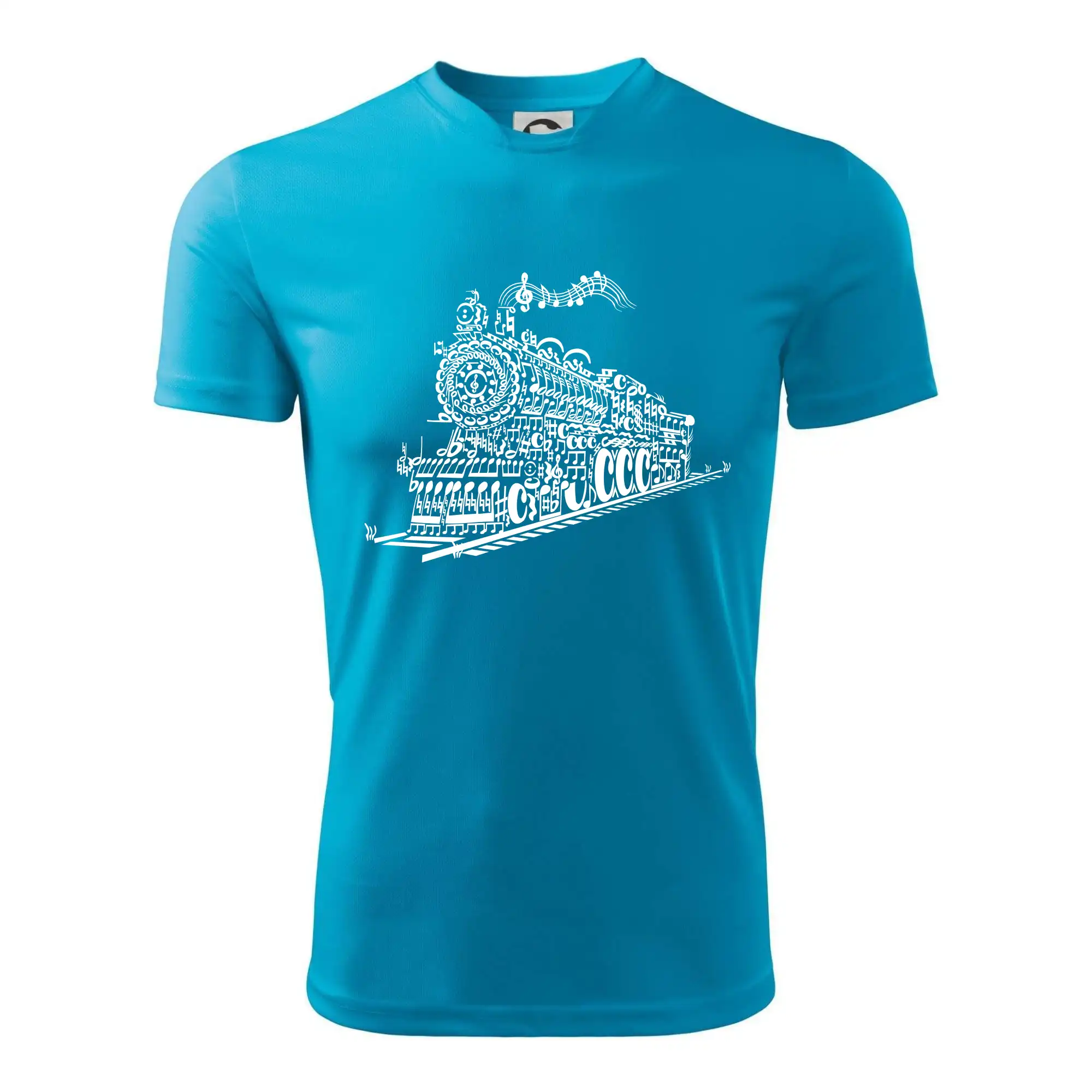 Stará lokomotiva z not