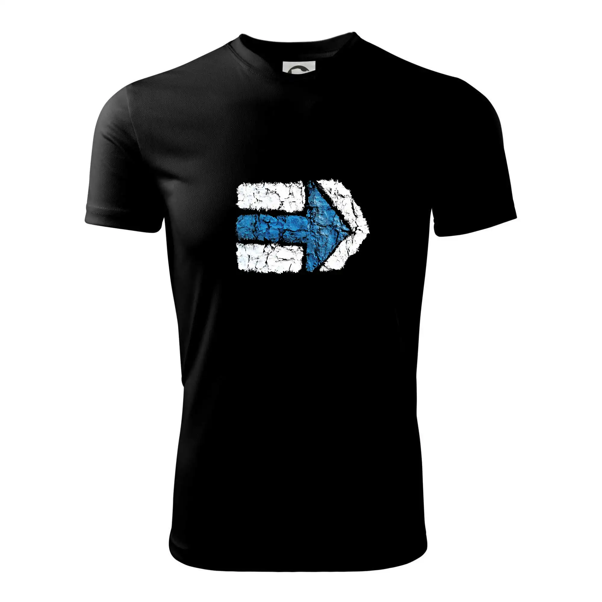 Párová turistická značka modrá