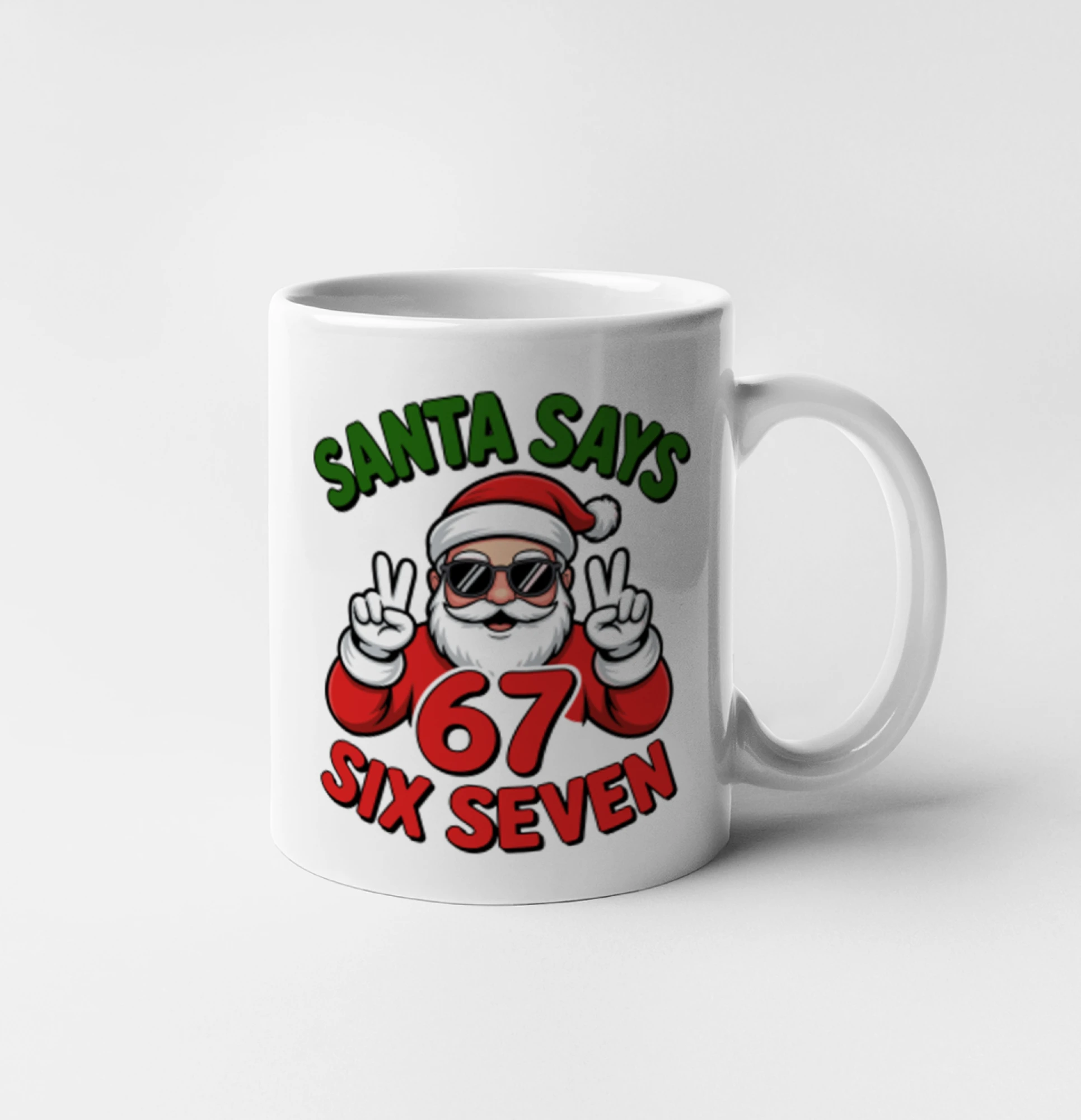 Santa says 67