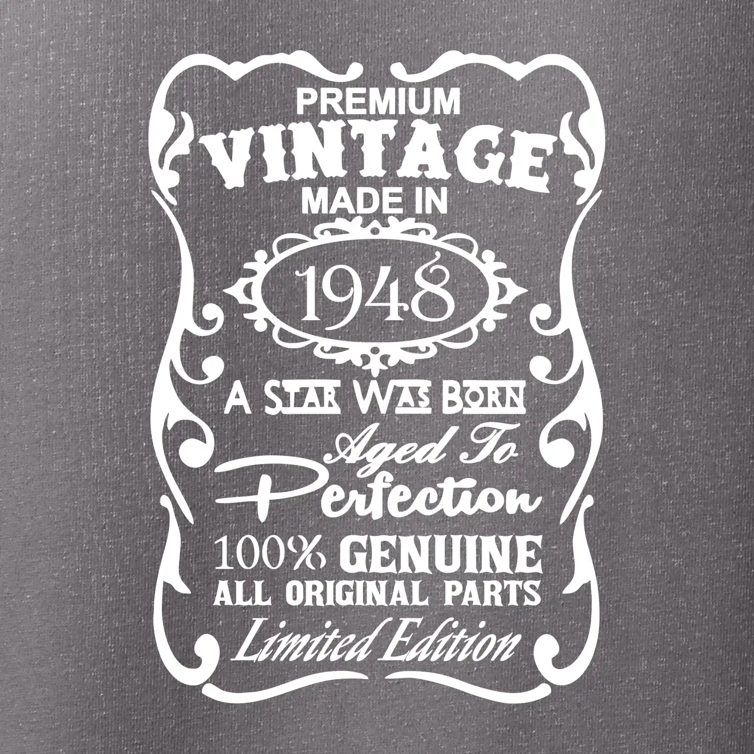 Vintage Etiketa - 1948