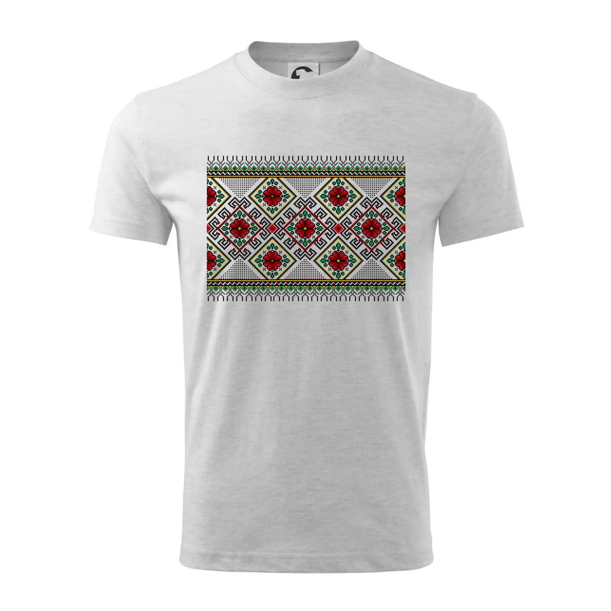 Ukrajinský vzor - Červeno Zelený