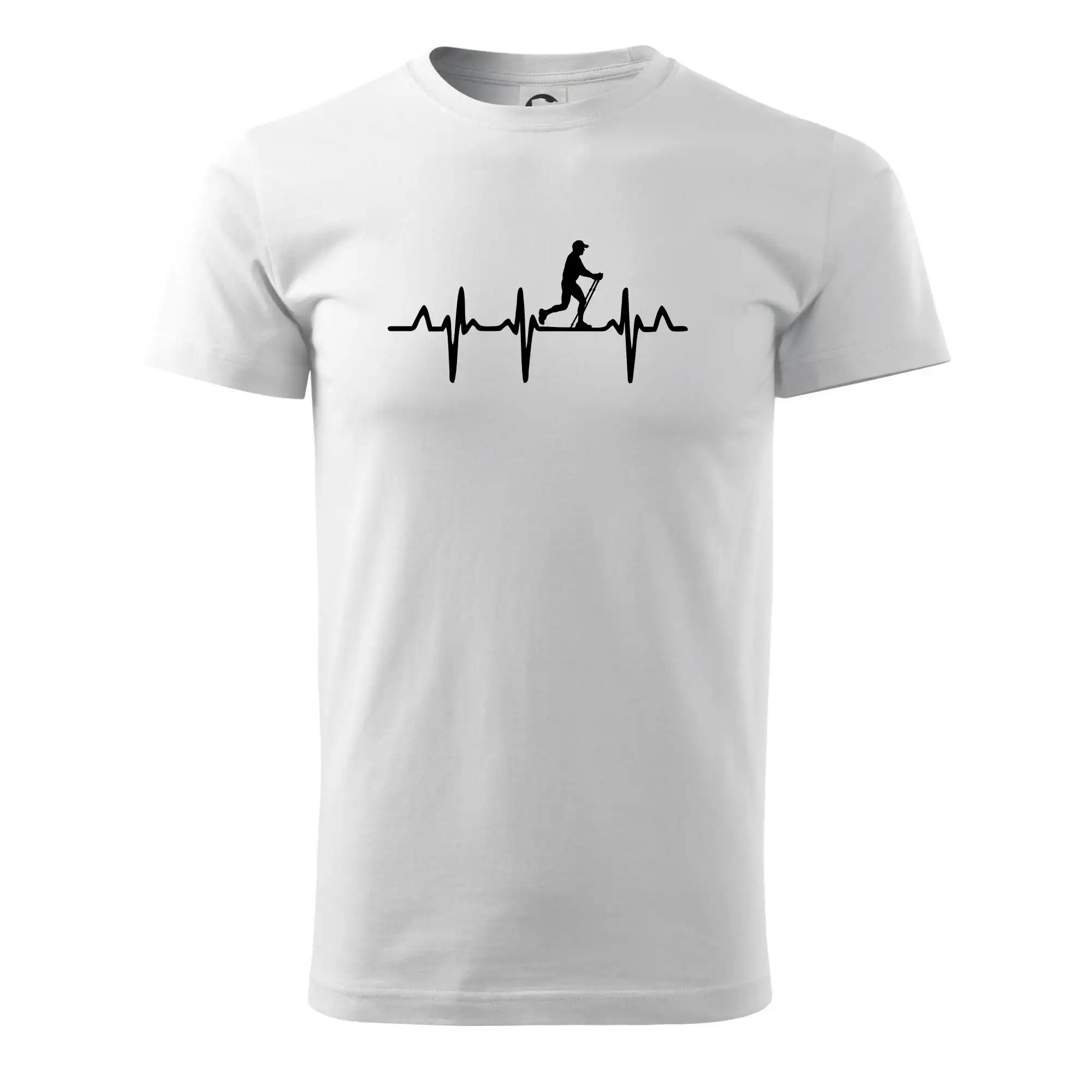 EKG nordic walking muž