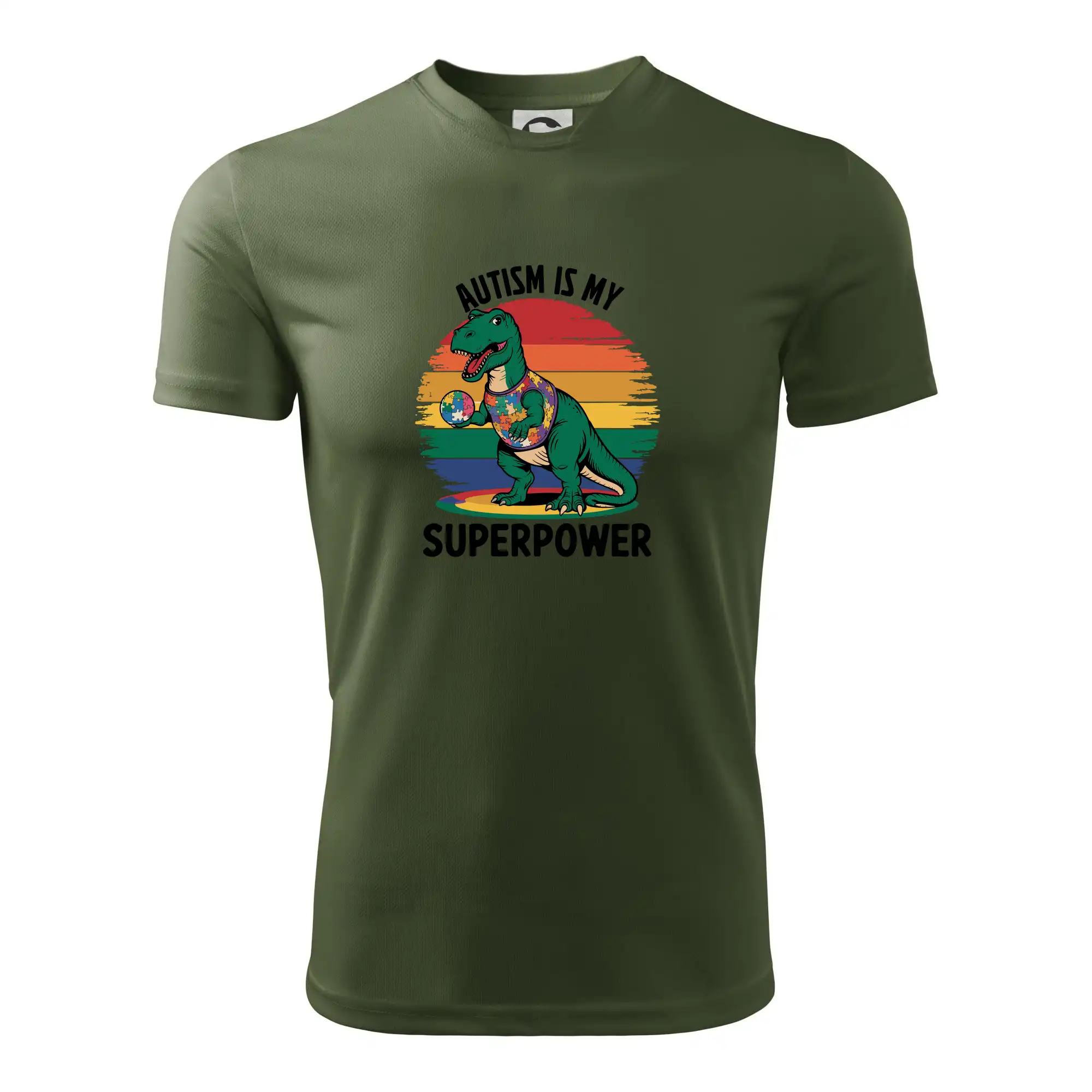 Dinousarus a puzzle  Autism is my superpower