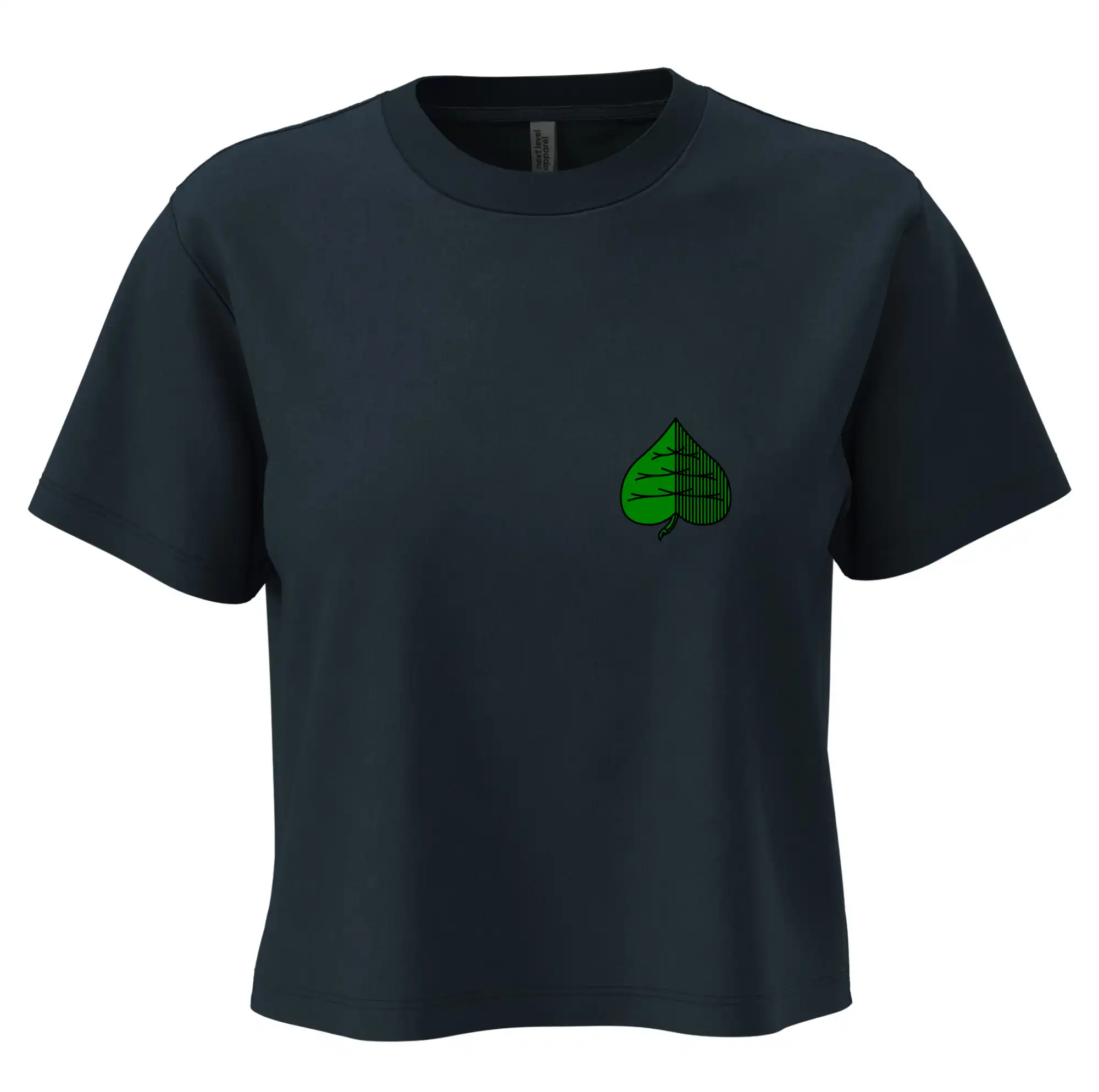 Tričká a mikiny so spoločenskými hrami  - Prší - Zelený - prso - Boxy cropped tričko OVERSIZE