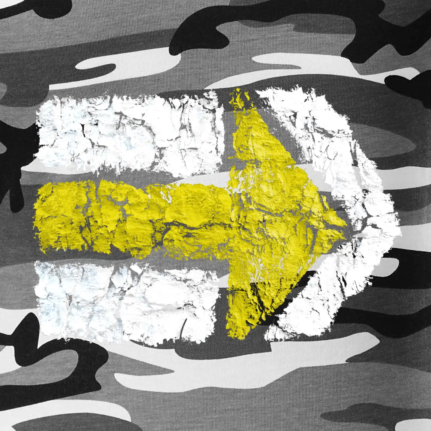 Párová turistická značka žlutá