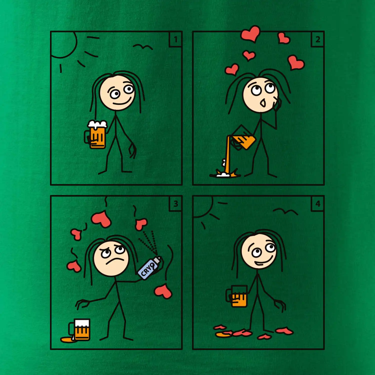 Láska já a pivo (Hana-creative)