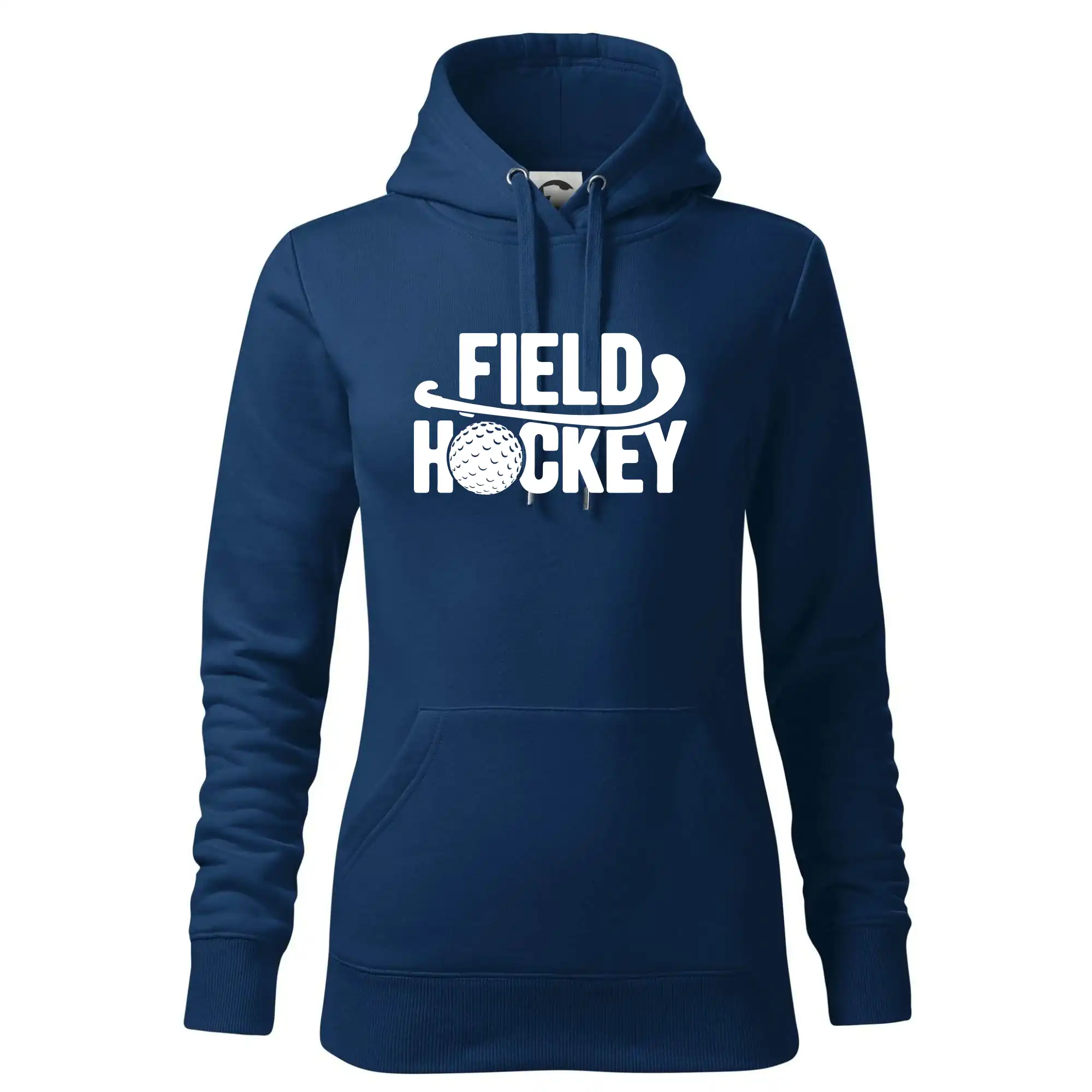 Field hockey míček a nápis