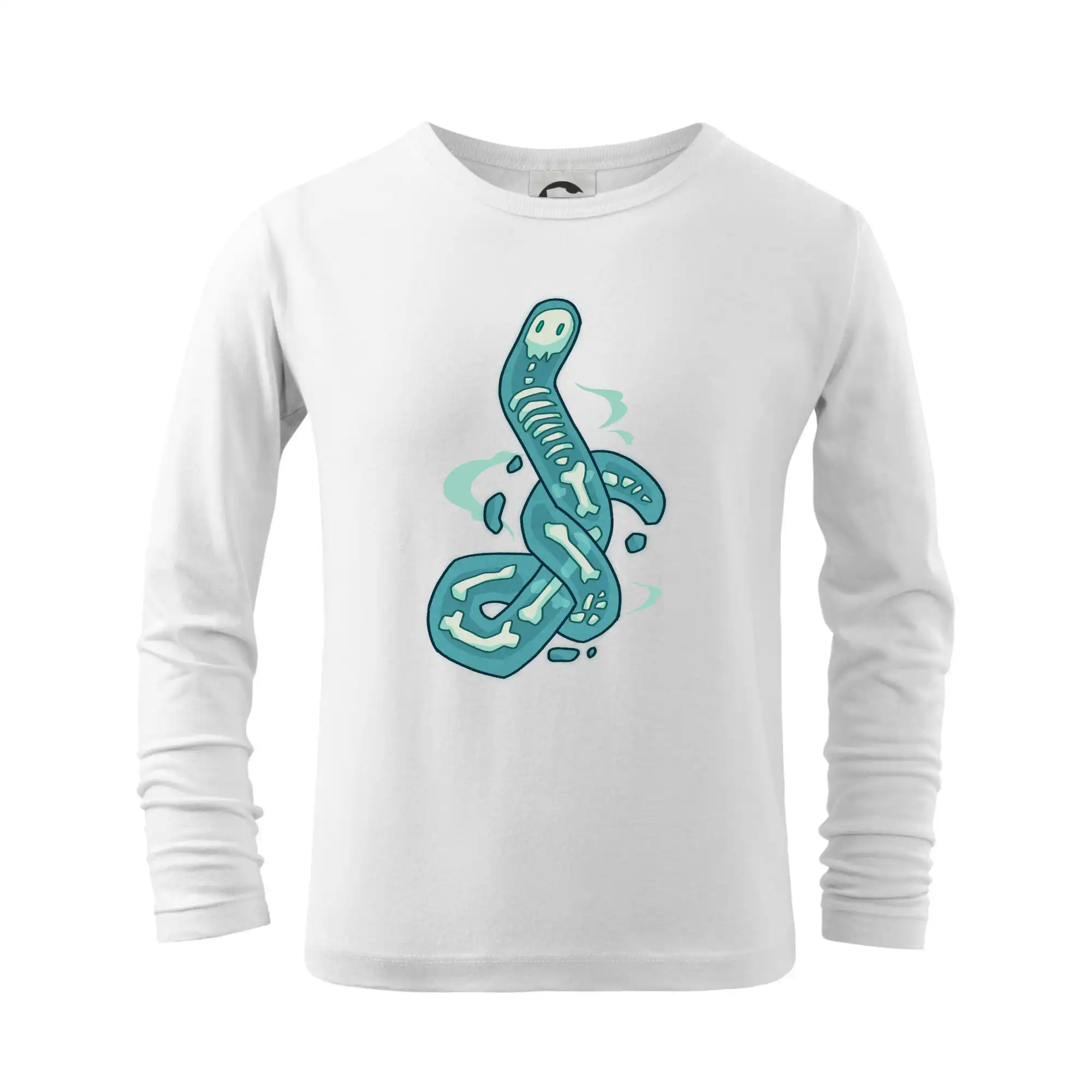Grafické tričká - Anatomicky korektný duch dážďovky (Alexis Citrine) - Tričko detské Long Sleeve