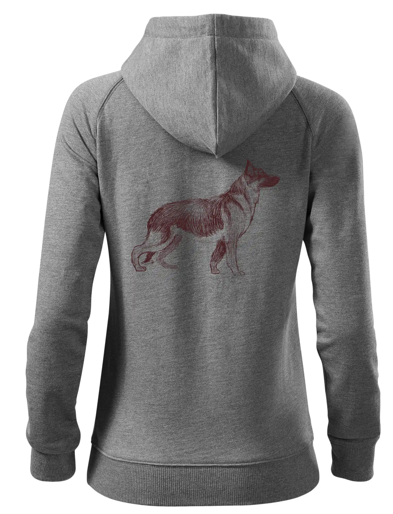 Německý ovčák -  kreslený skica