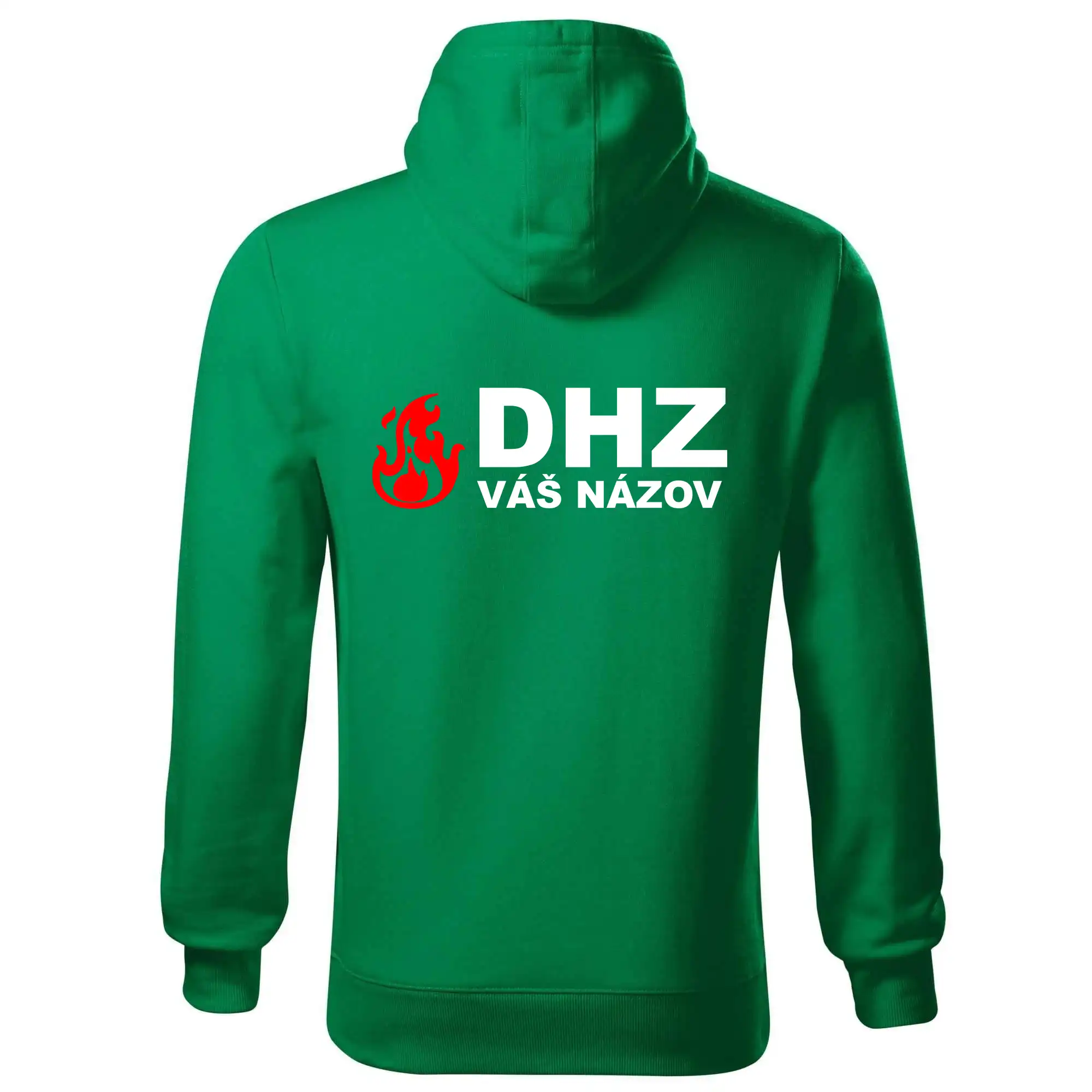 DHZ (oheň, firesport, názov sboru - vlastný nápis)