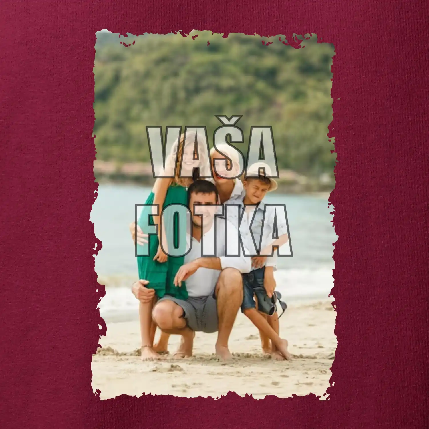 Tričko s vlastnou fotkou