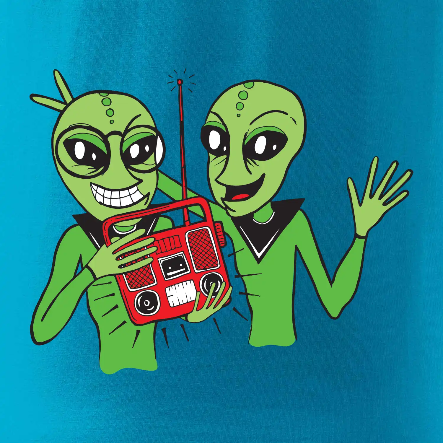 Ufo a rádio (Pecka design)