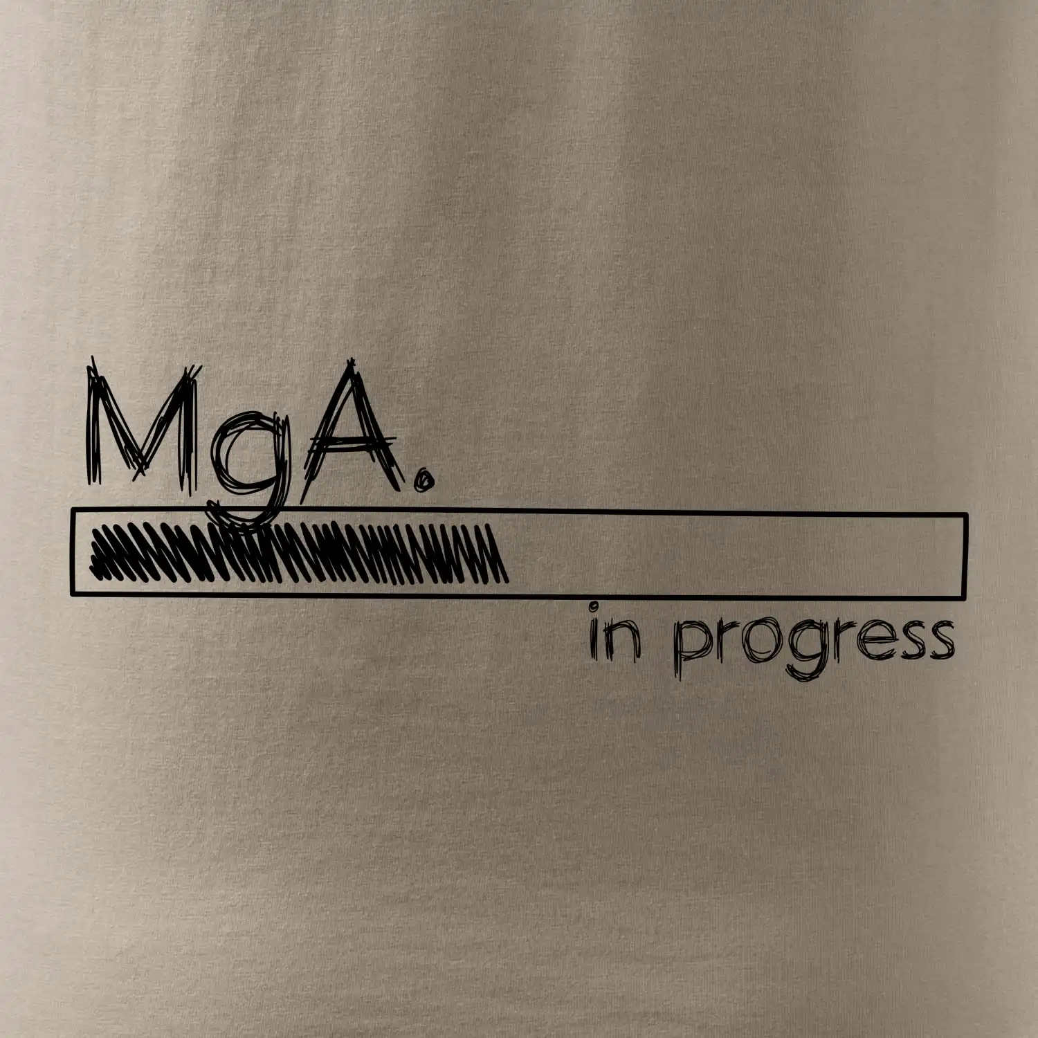 In progress titul MgA.  magistr / magistra umění