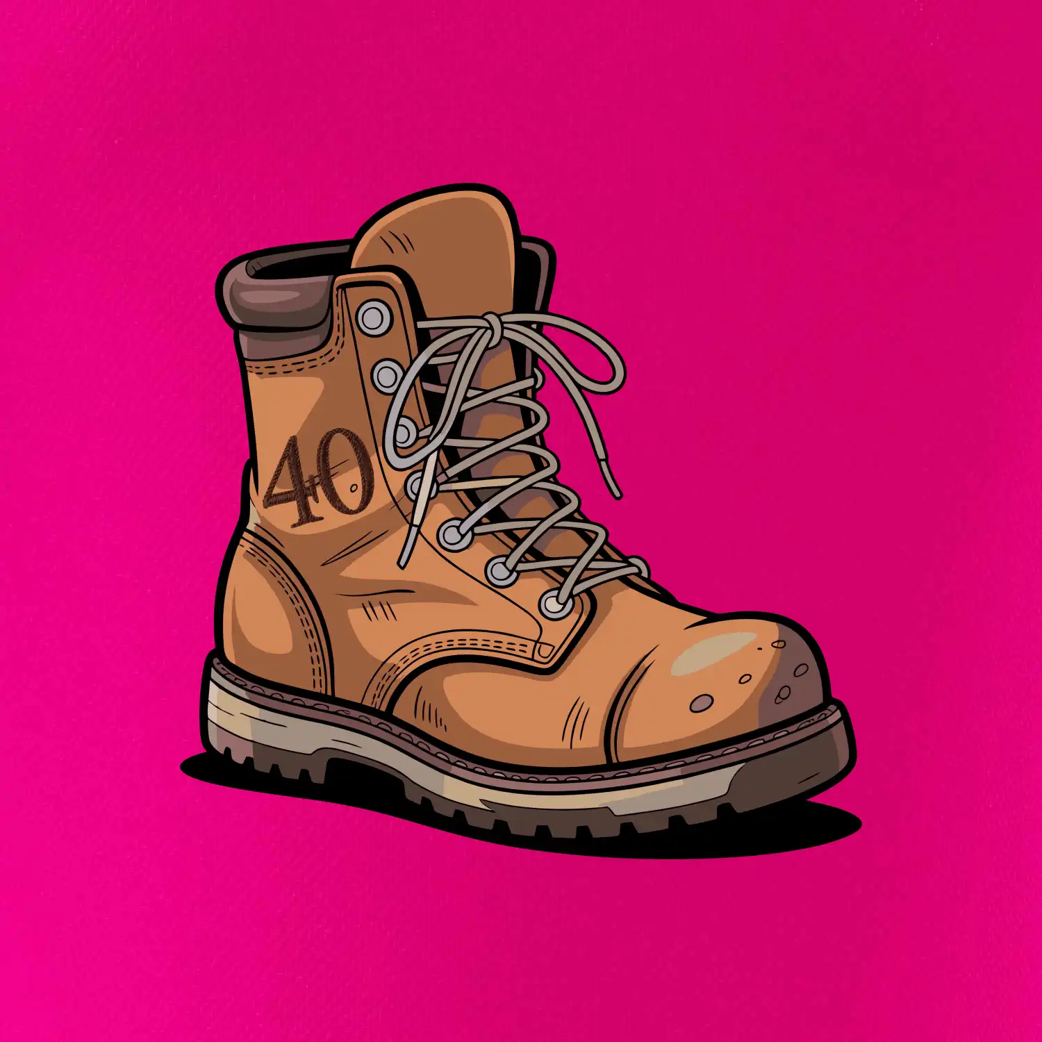 Turistická narozeninová bota 40