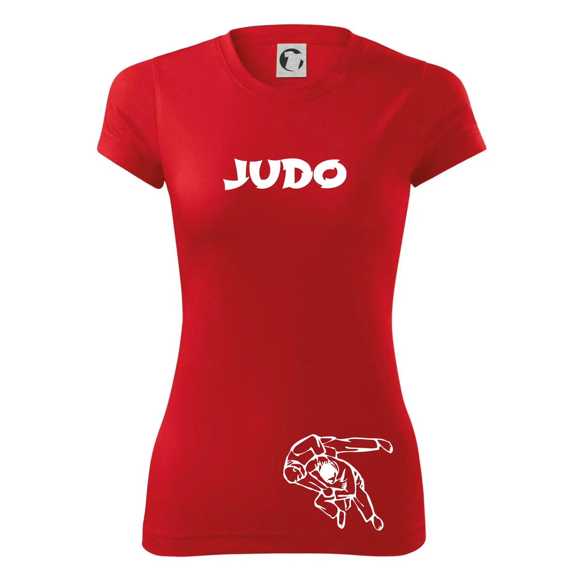 Judo nápis + postavy