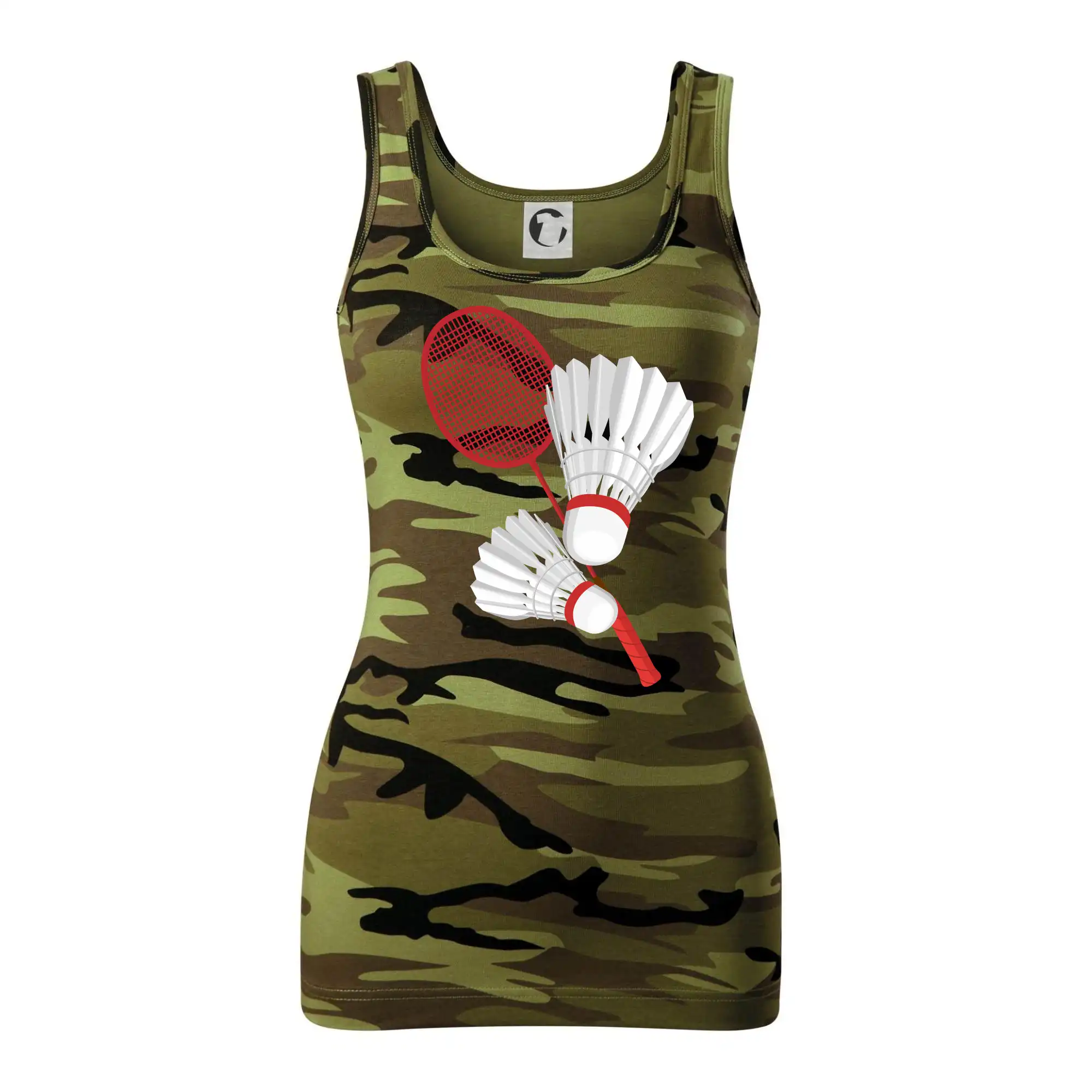 Badminton - pálka a košík