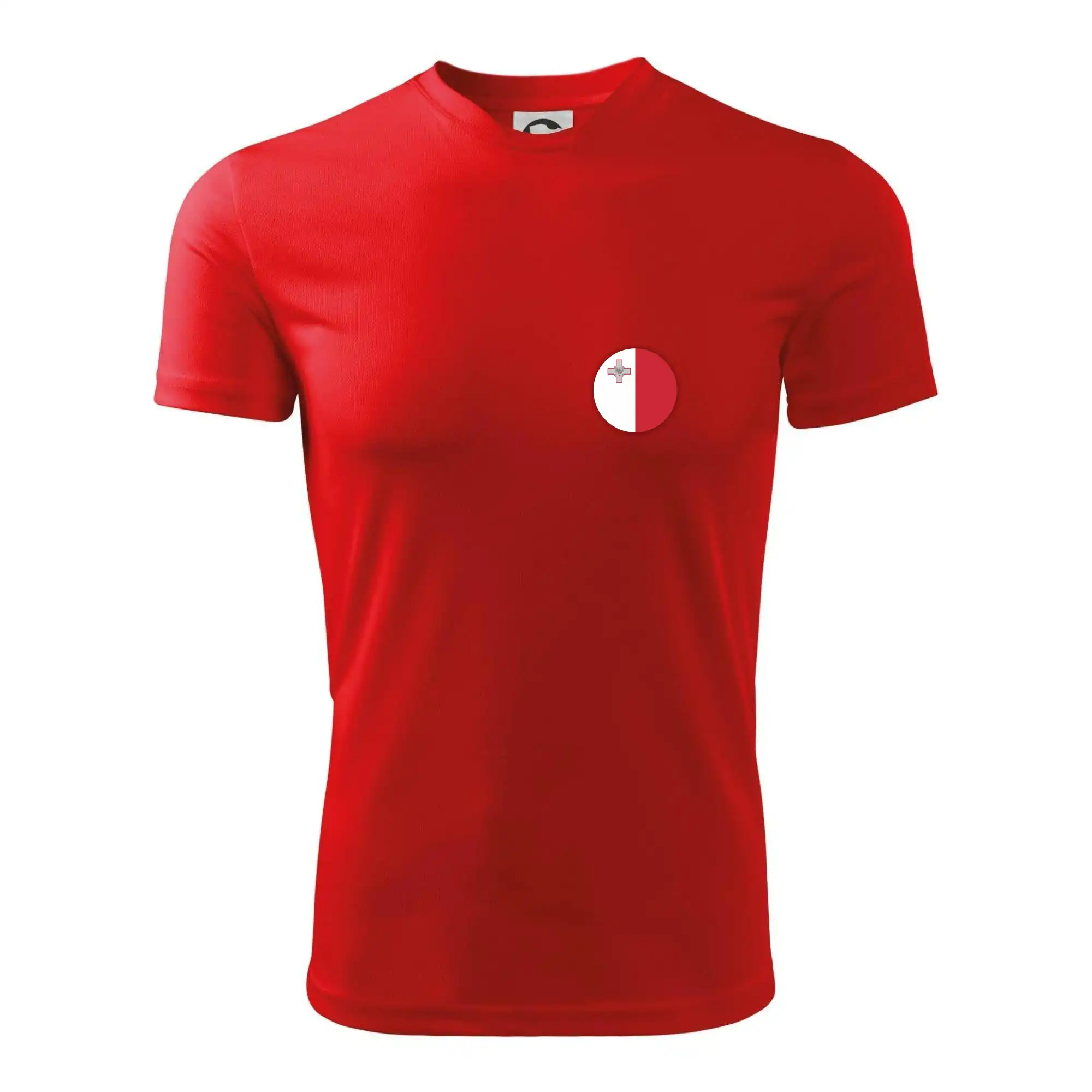 Vlajka Malta kulatá na prso