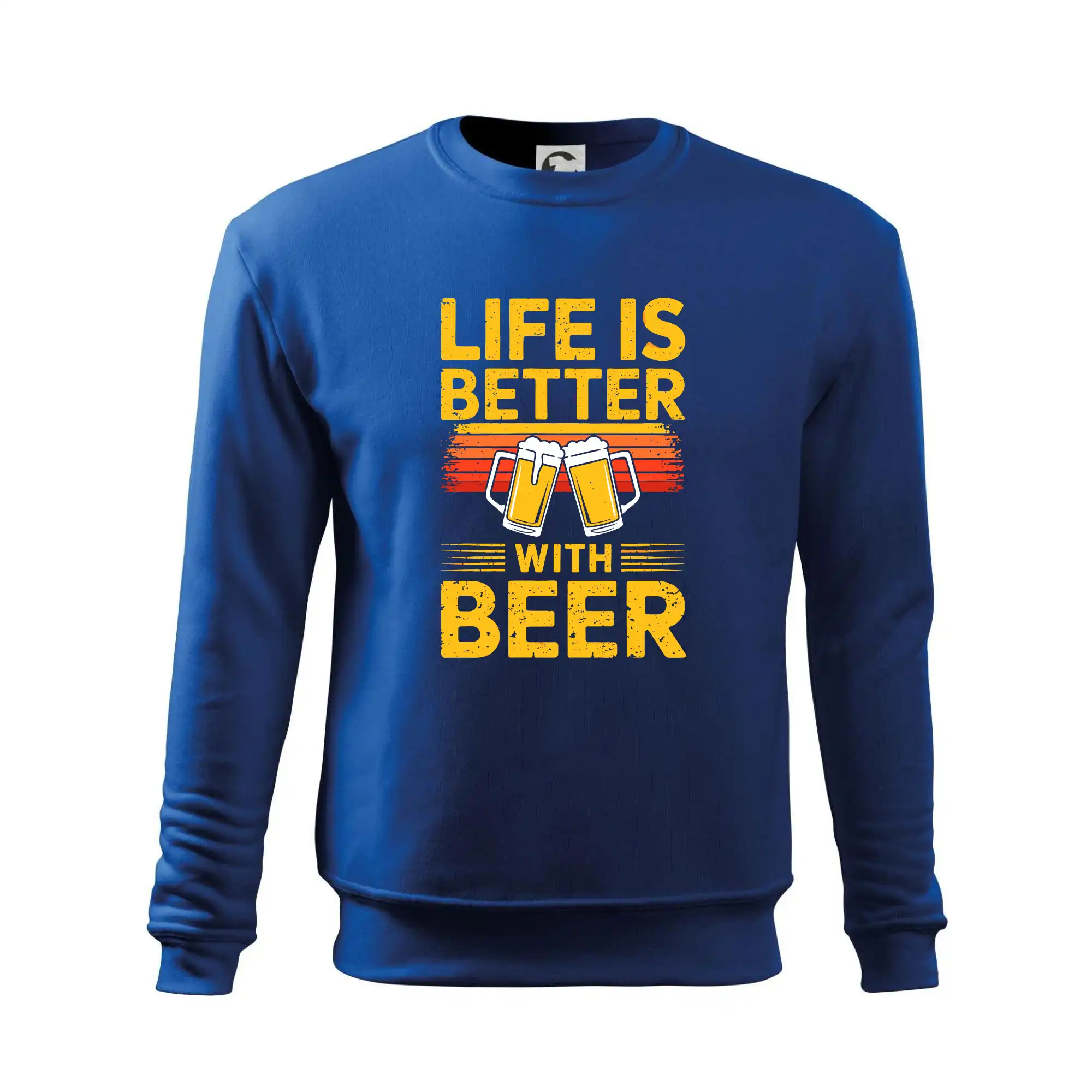 Life is better with beer - oranžové