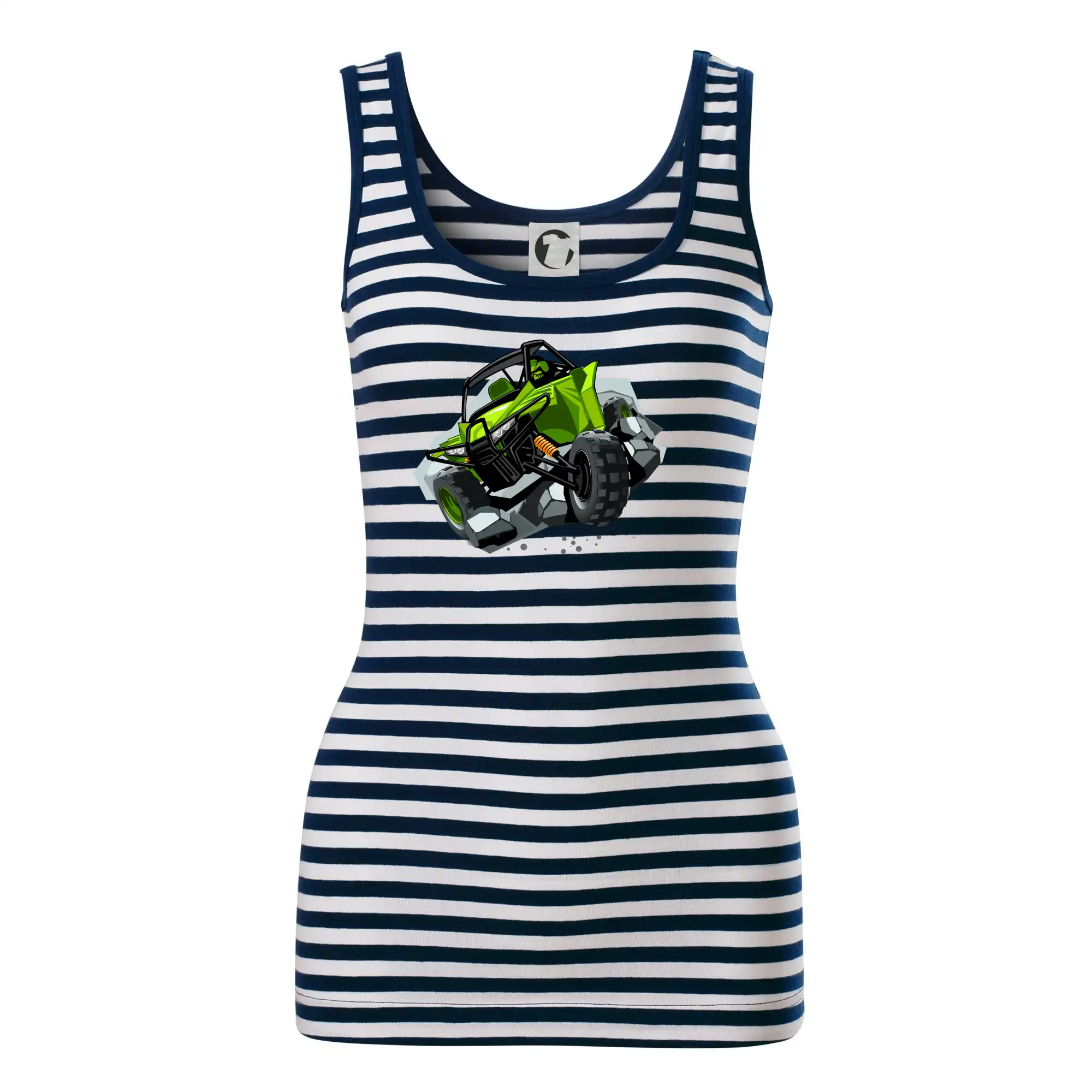 Tričko bugina - ATV bugina zelená - Sailor tielko na vodu