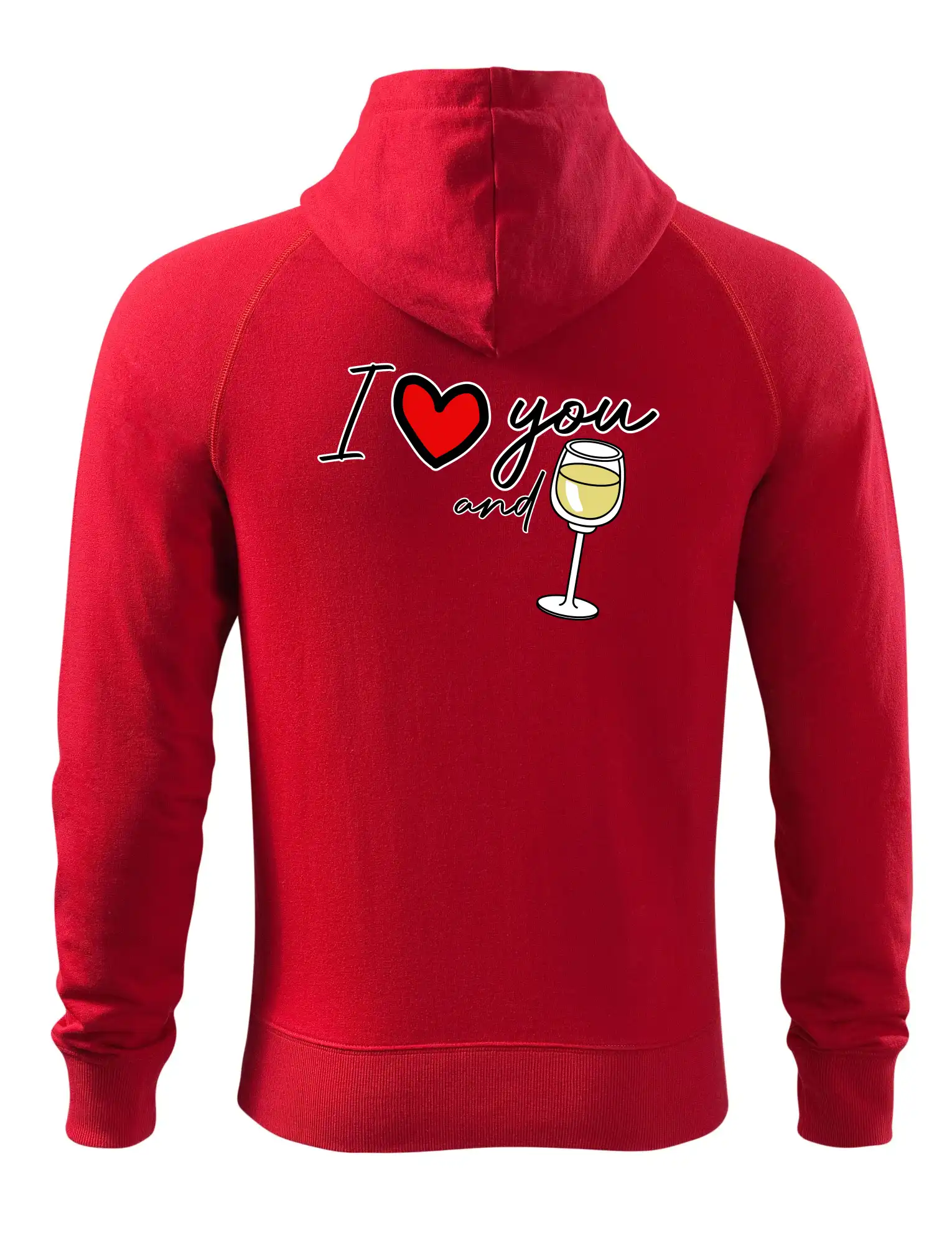 I love you and white wine