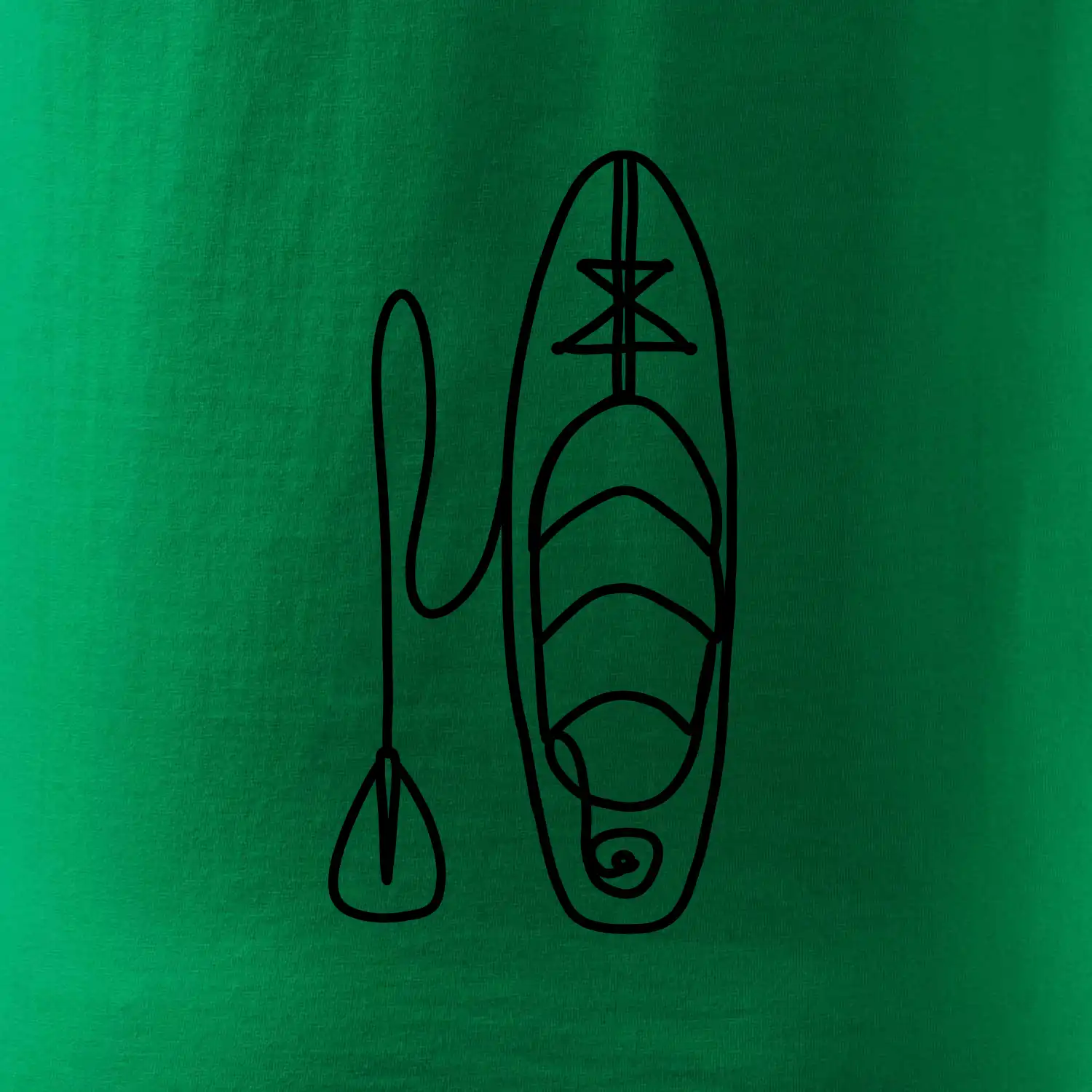 Paddleboard jedním tahem