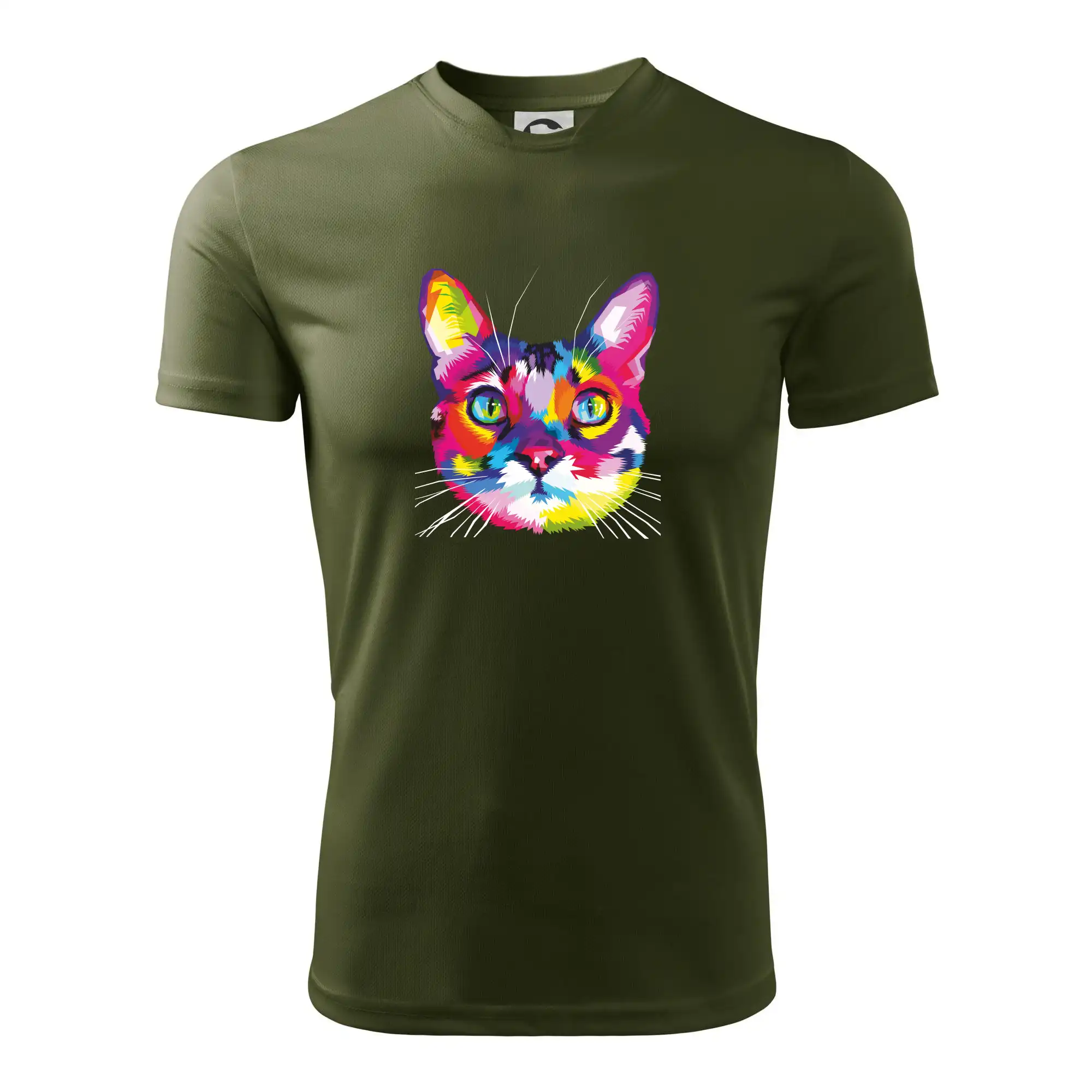 Kočka duhová hlava