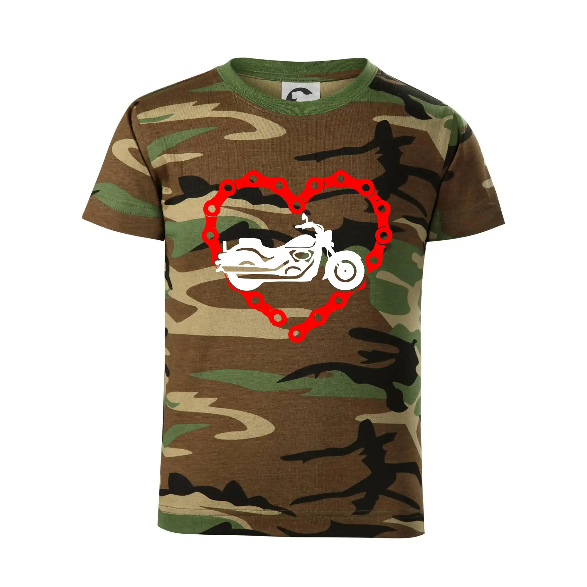 Moto srdce řetěz - chopper