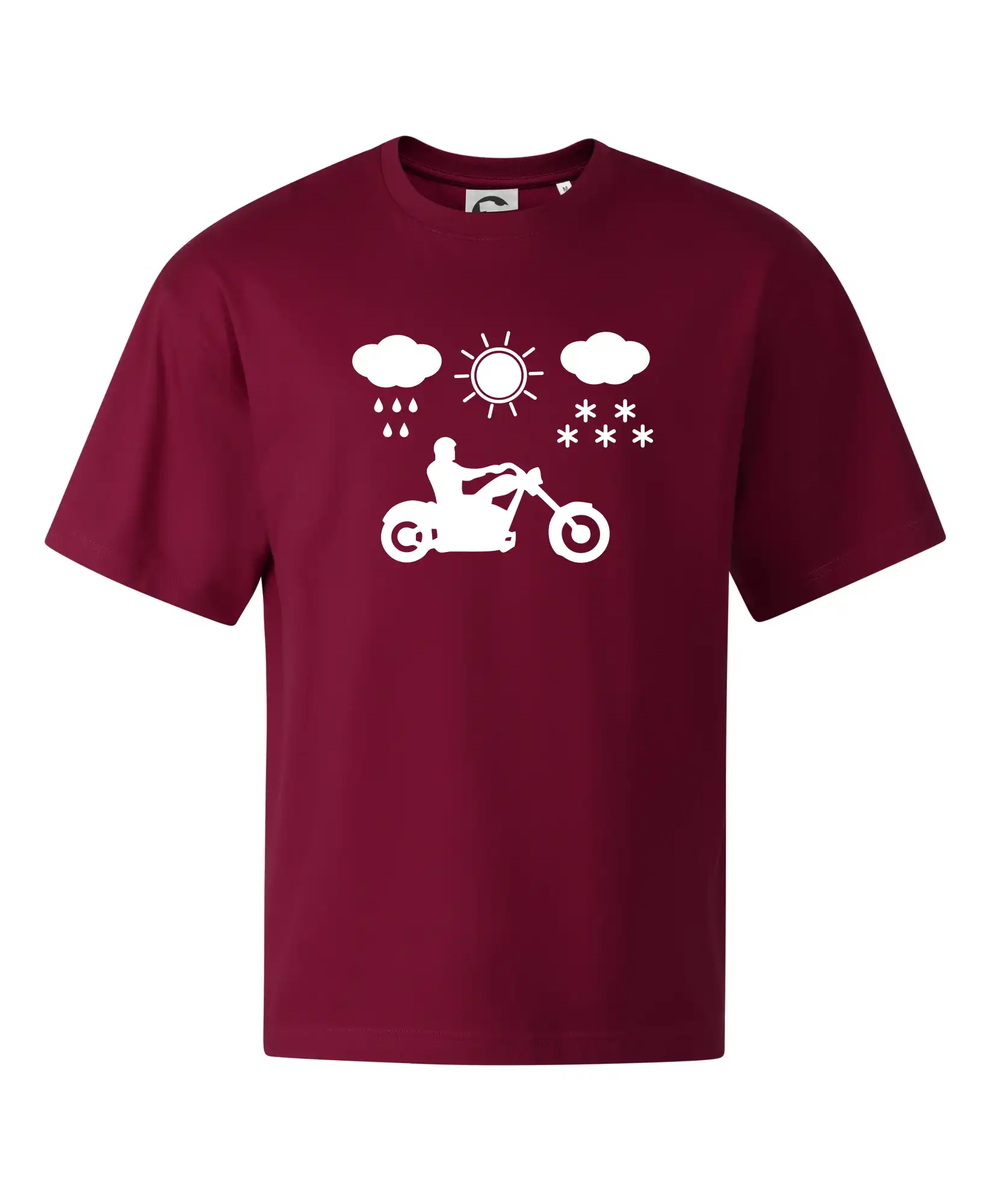 Motorkář za každého počasí - chopper
