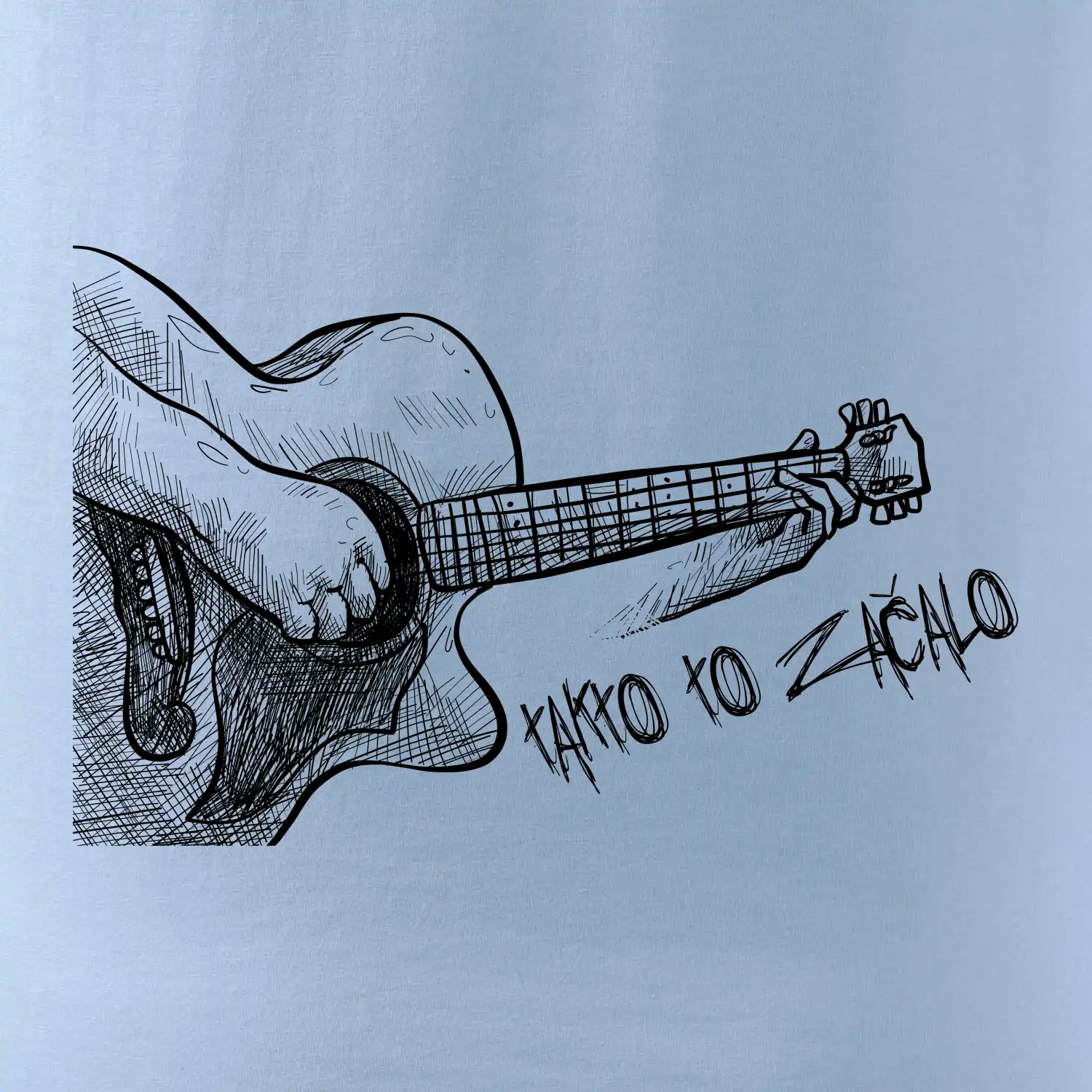 Gitara, takto to začalo