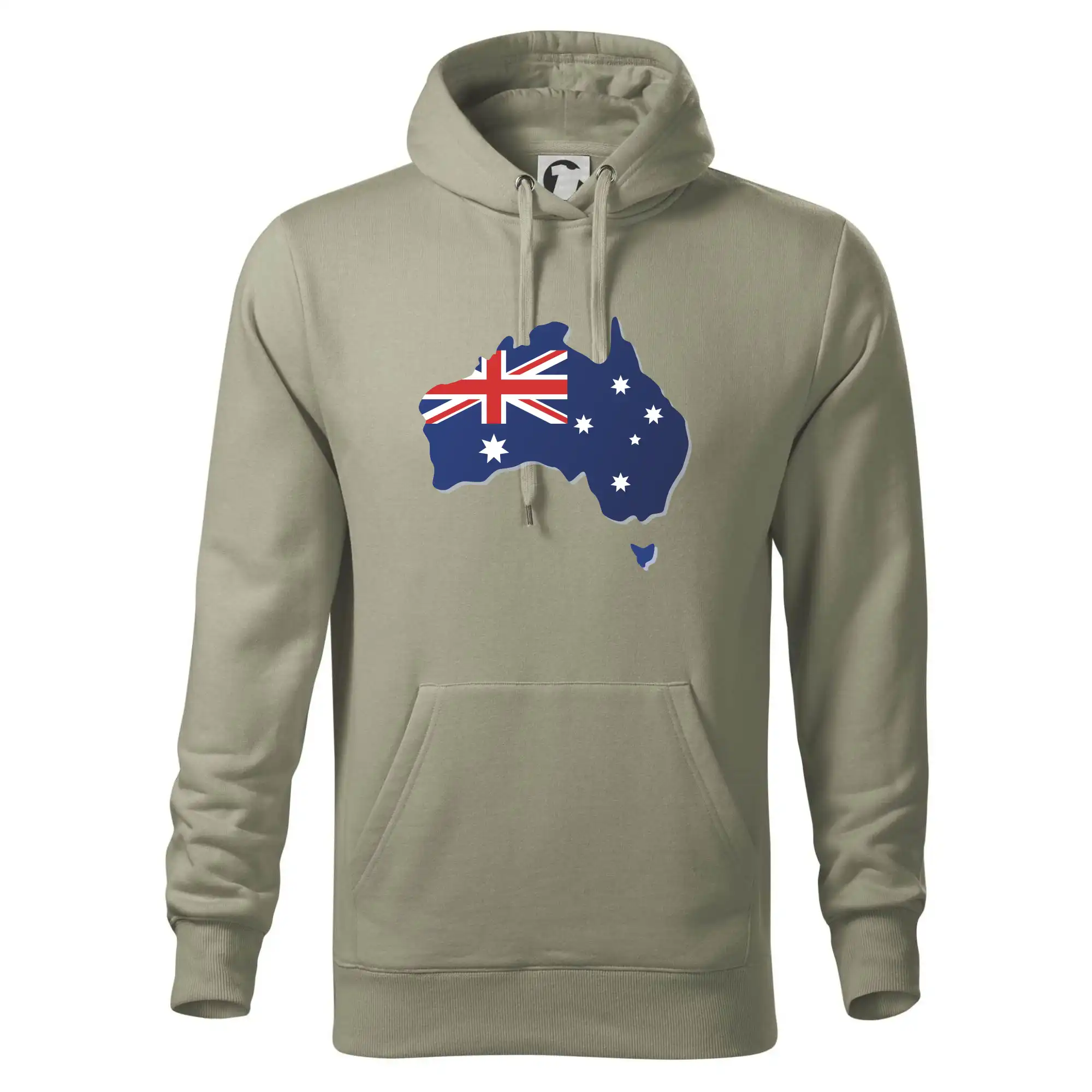 Austrálie - vlajka mapa