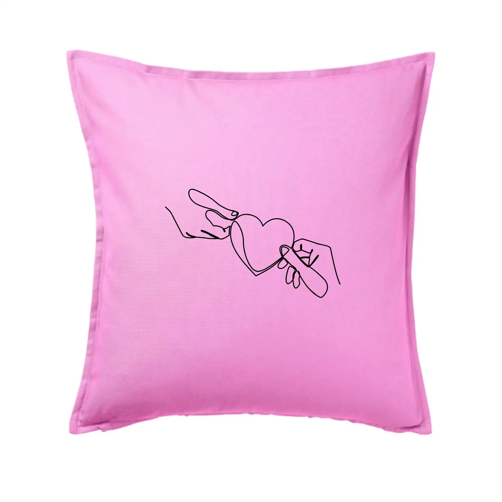 Dvě ruce a srdce jedním tahem