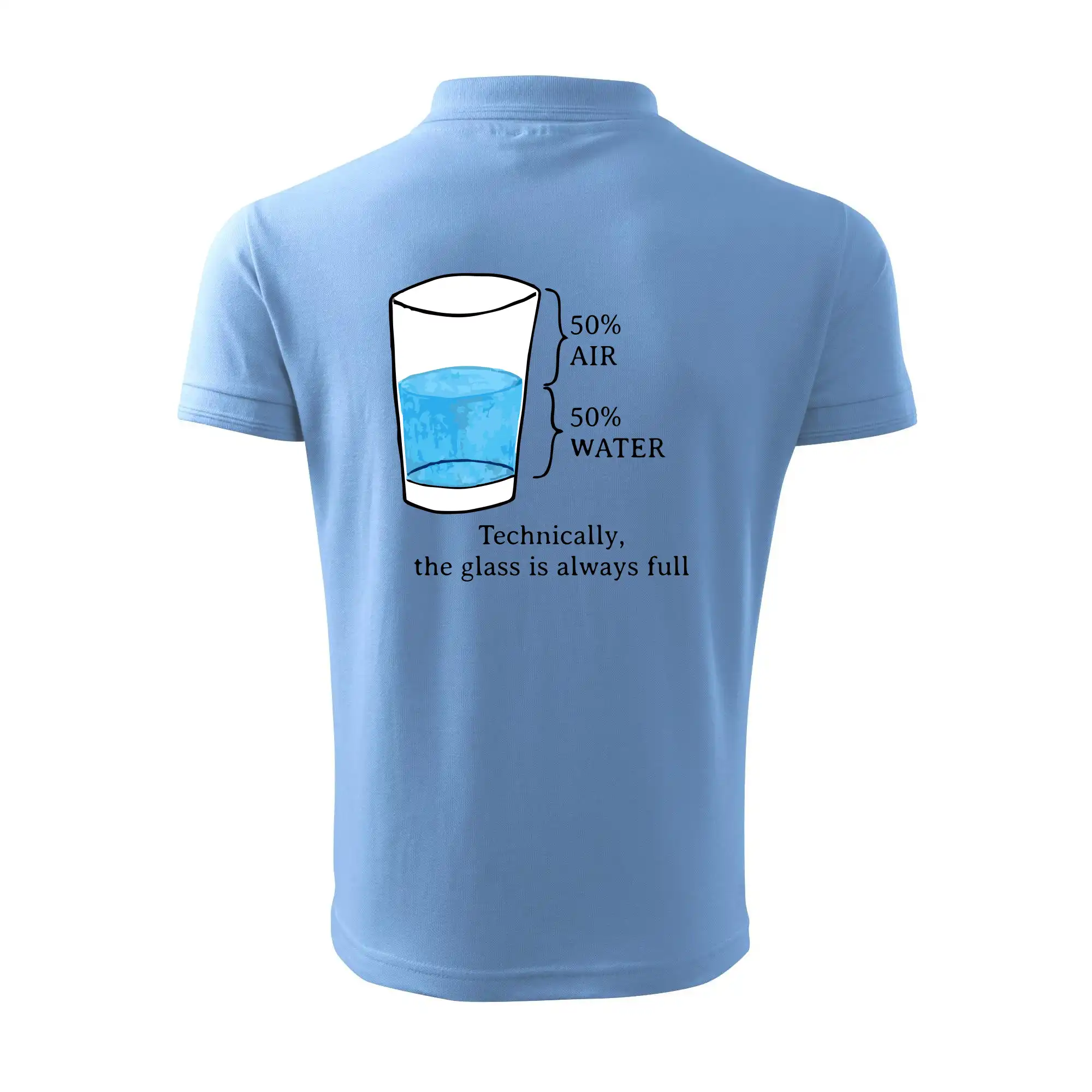 Technically, the glass is always full