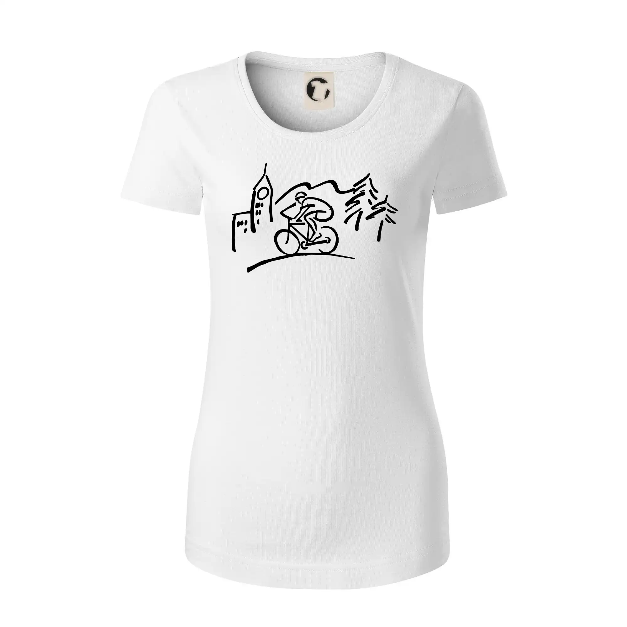 Cyklista na výletě