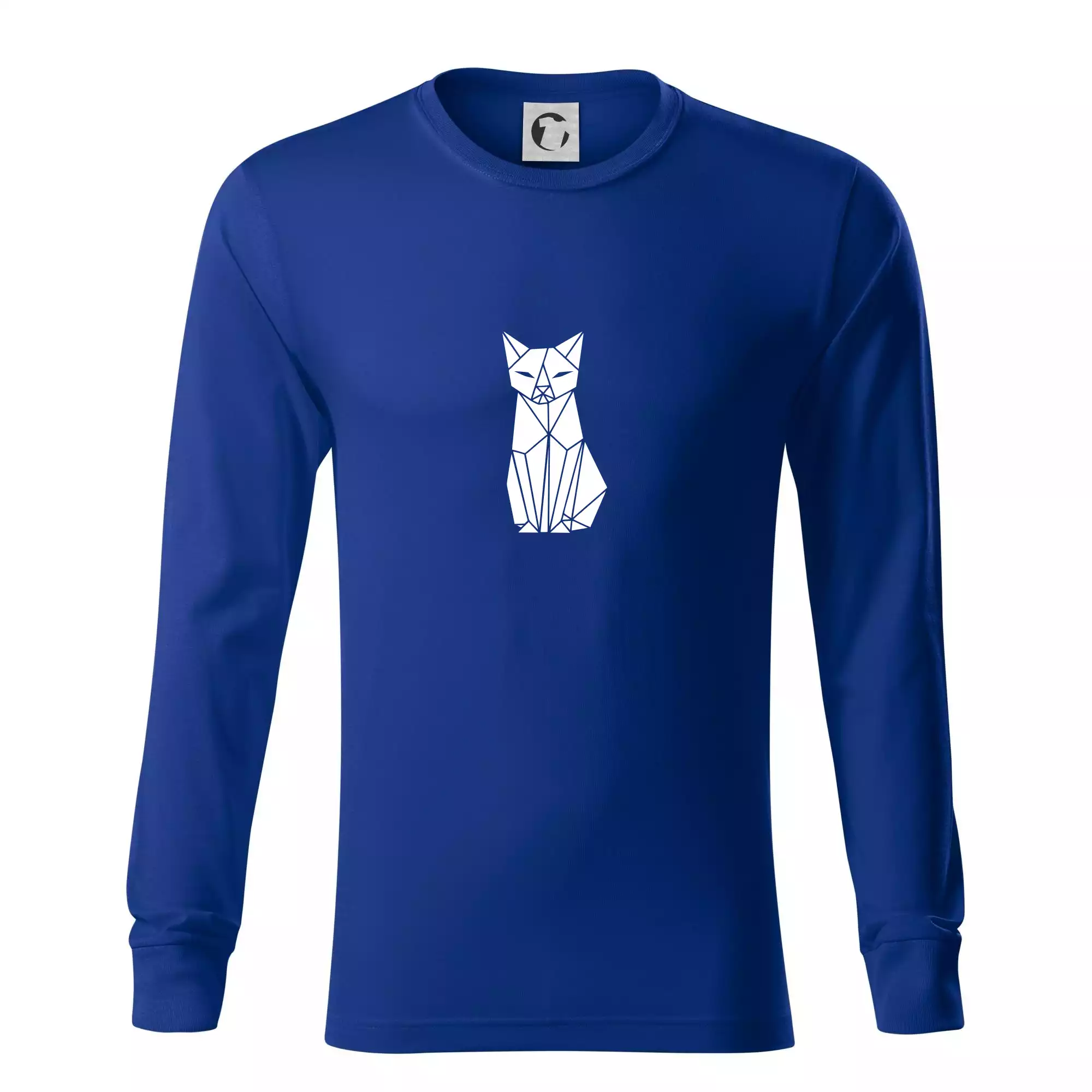 Origami kočka zepředu