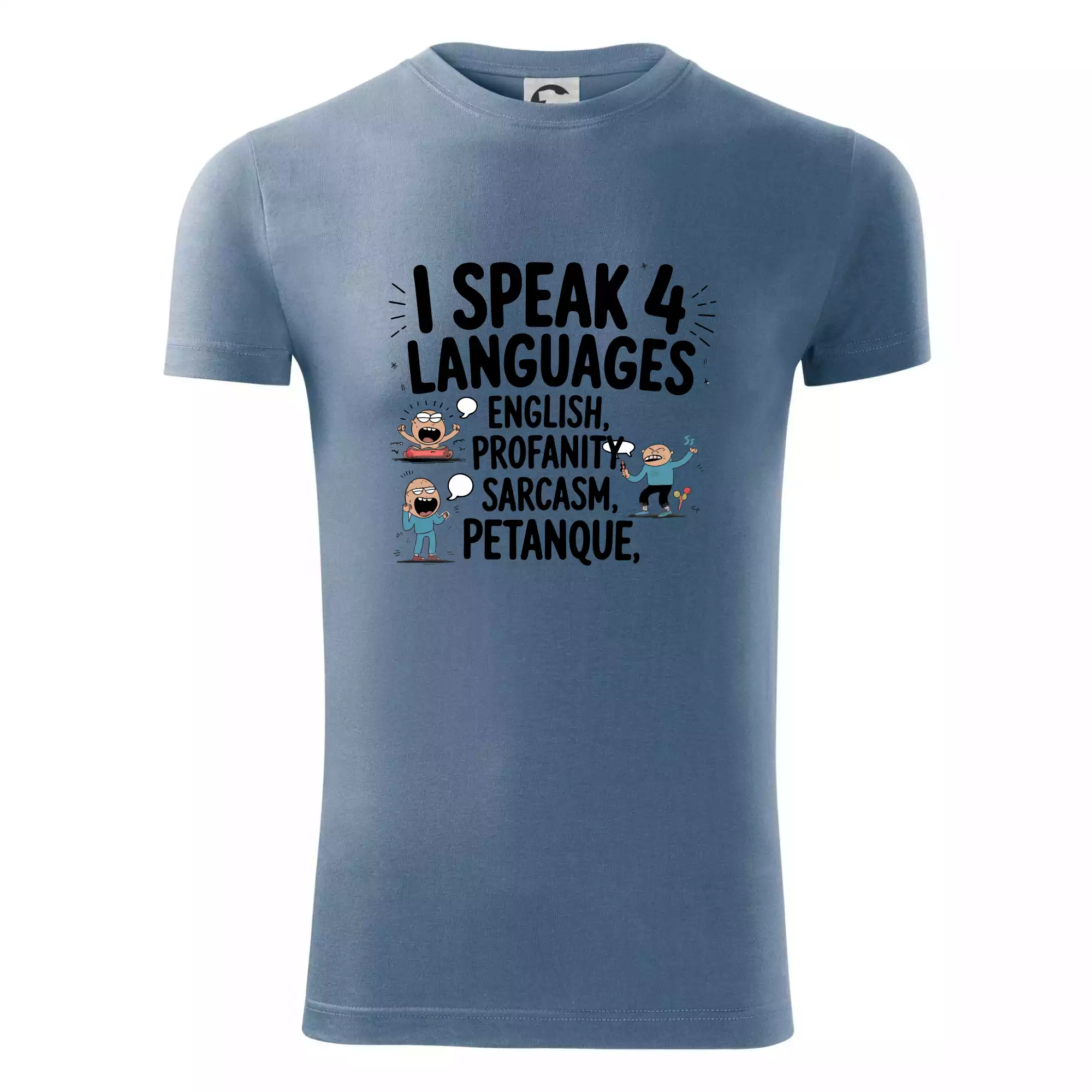 I speak 4 language - Petanque