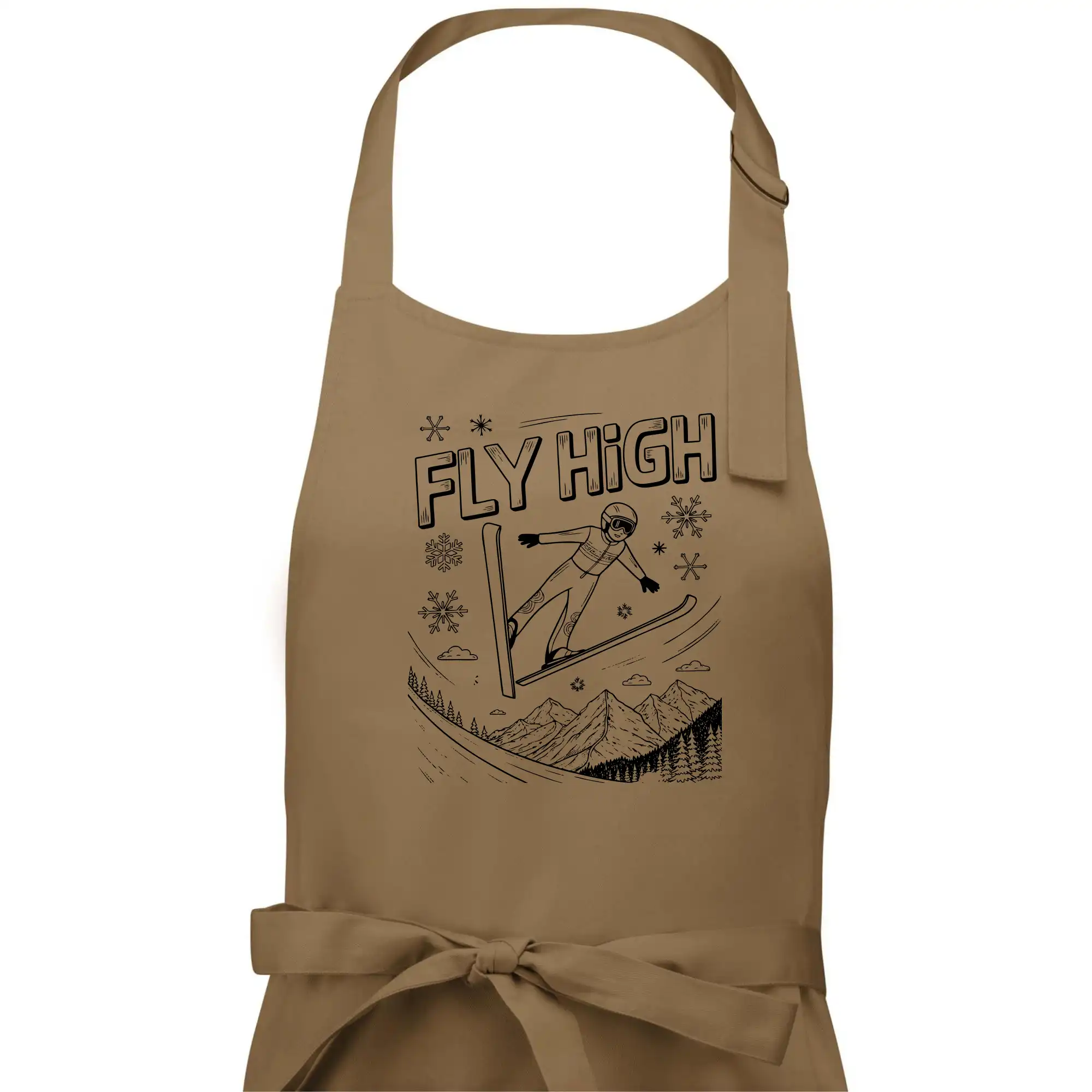 Černobílý skokan fly high