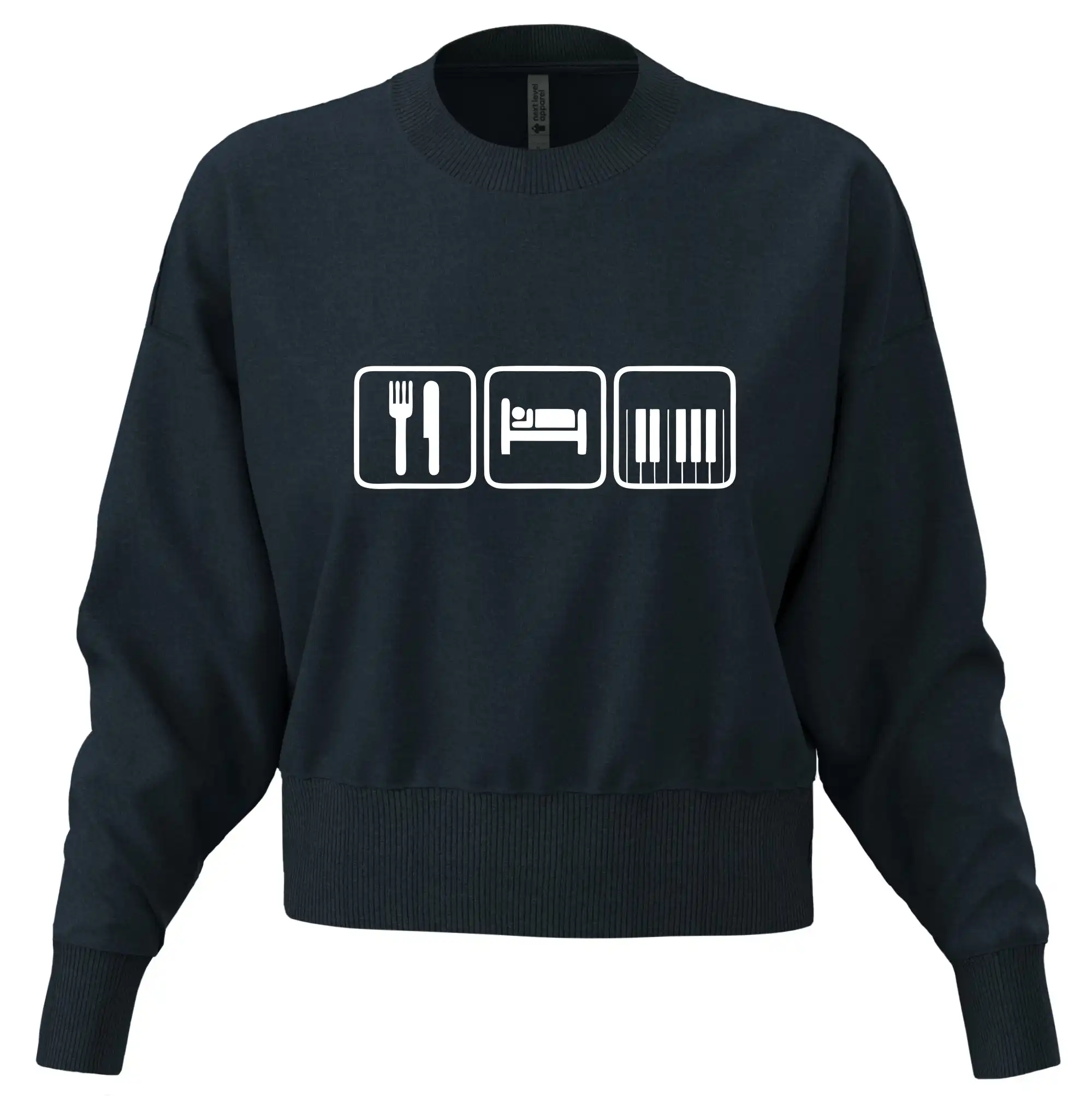 Eat sleep piano v řadě