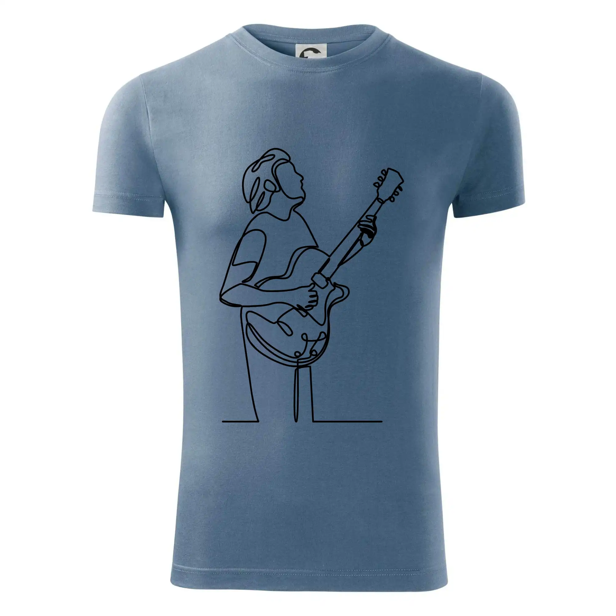 Kytarista jedním tahem