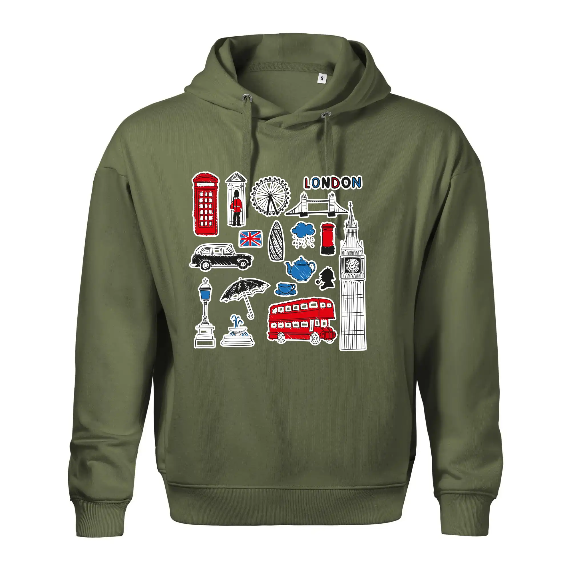 Velká Británie - kreslené ikonky