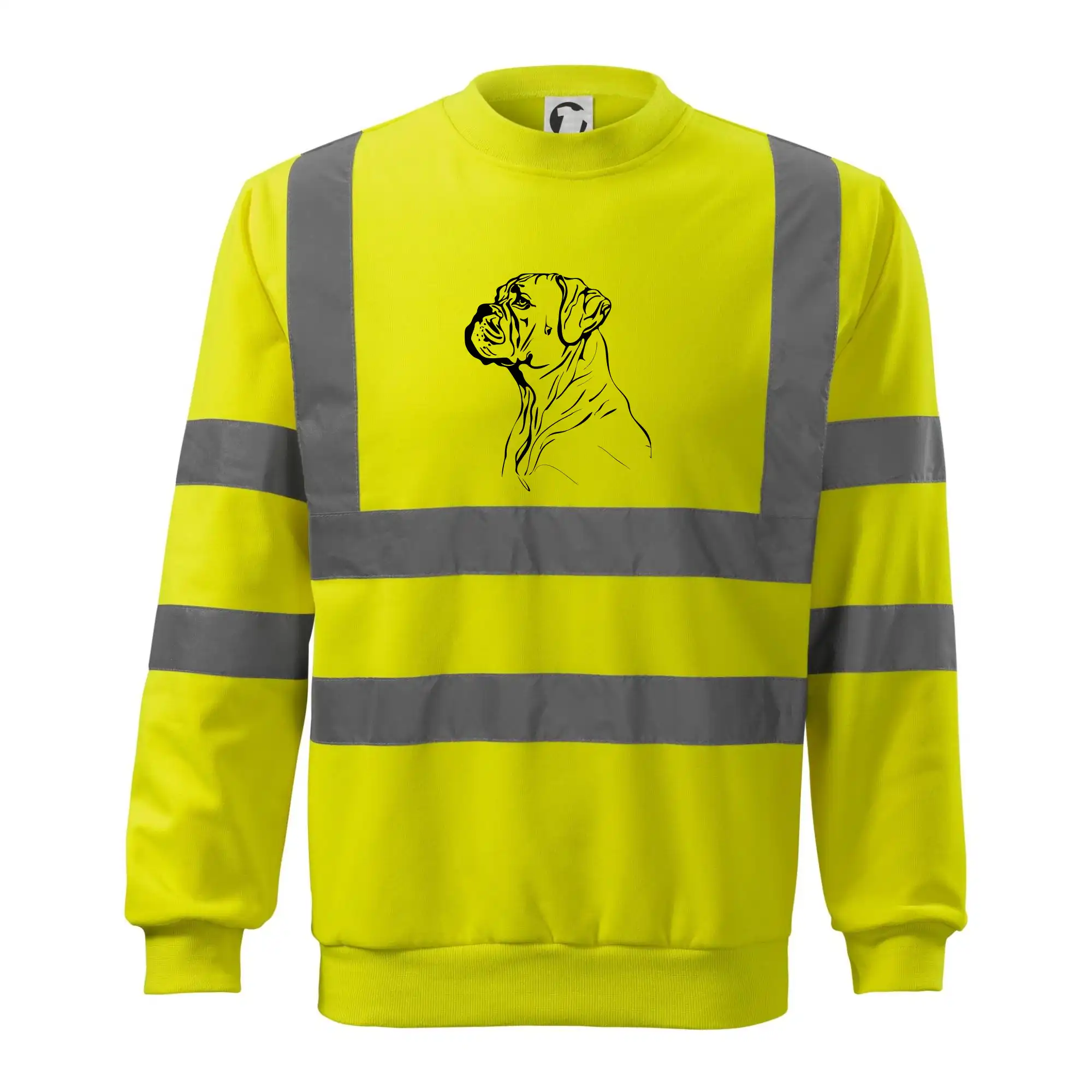 Boxer černá kresba