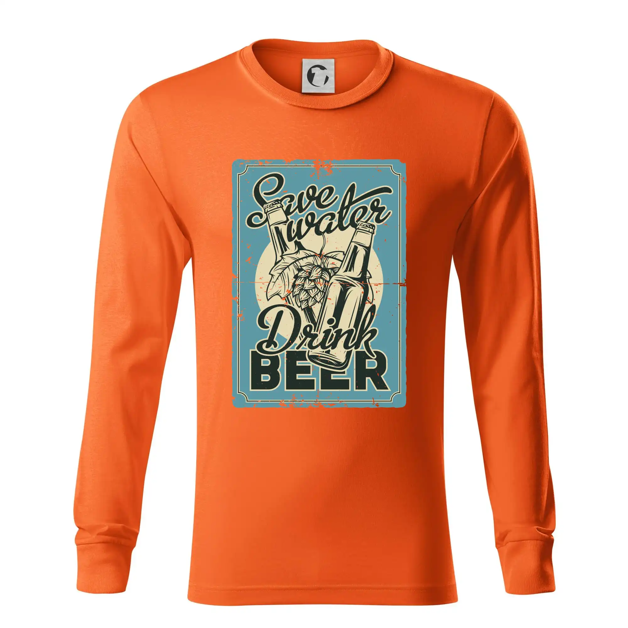 Save water drink beer poster