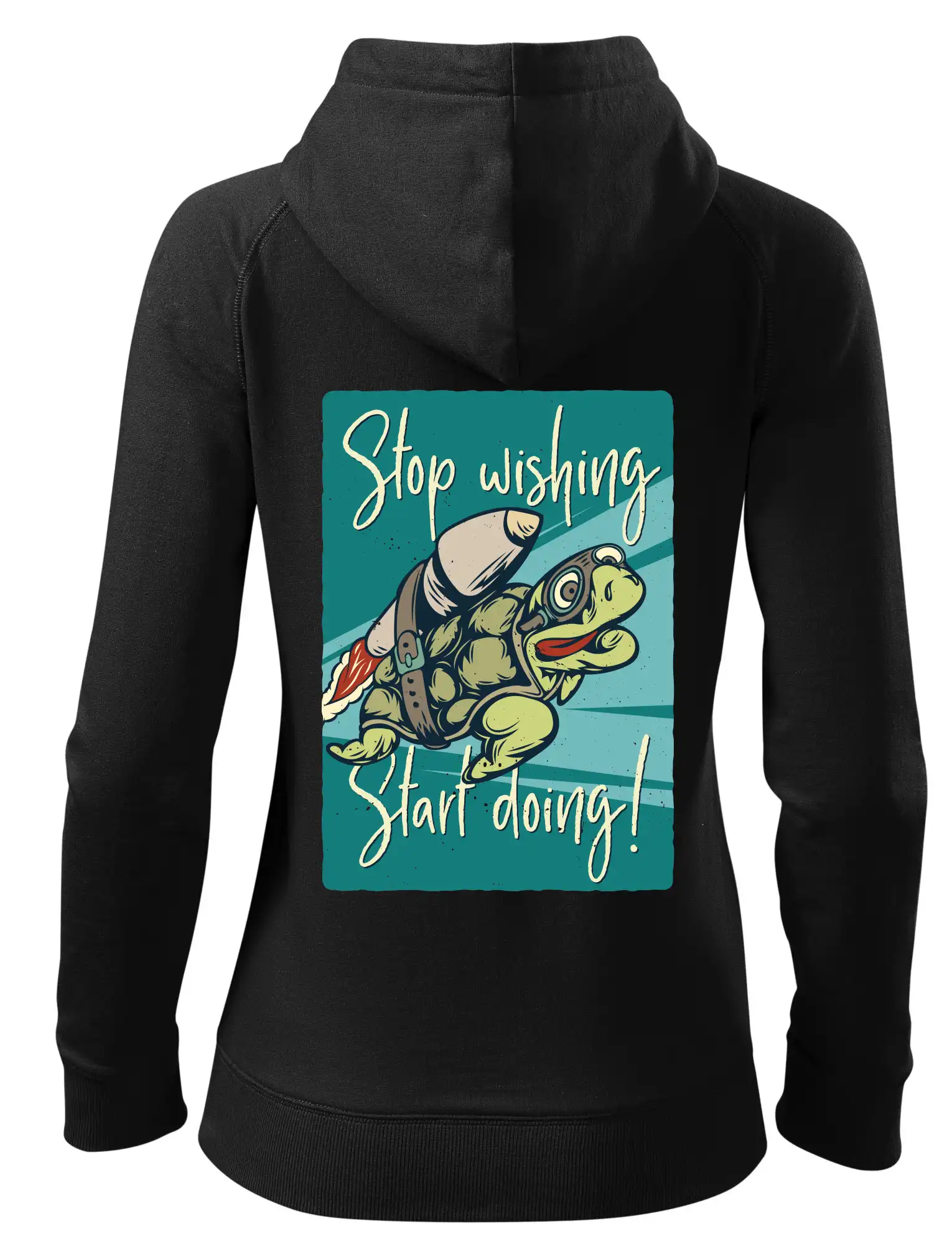 Stop wishing start doing želva