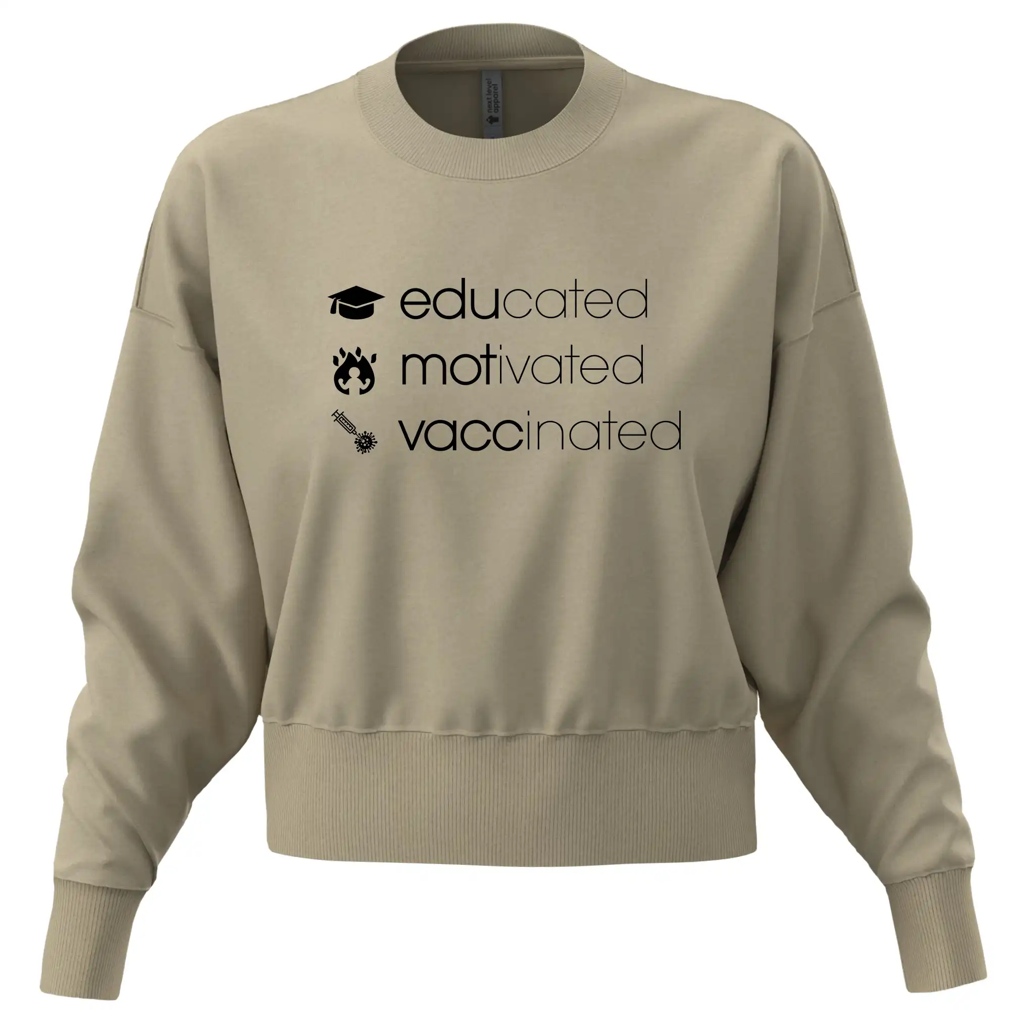 Educated motivated vaccinated