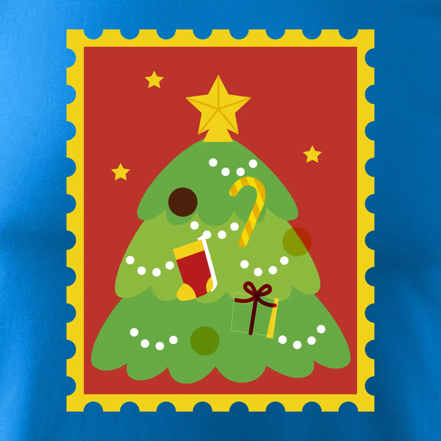 Rodinná vánoční trička - známky